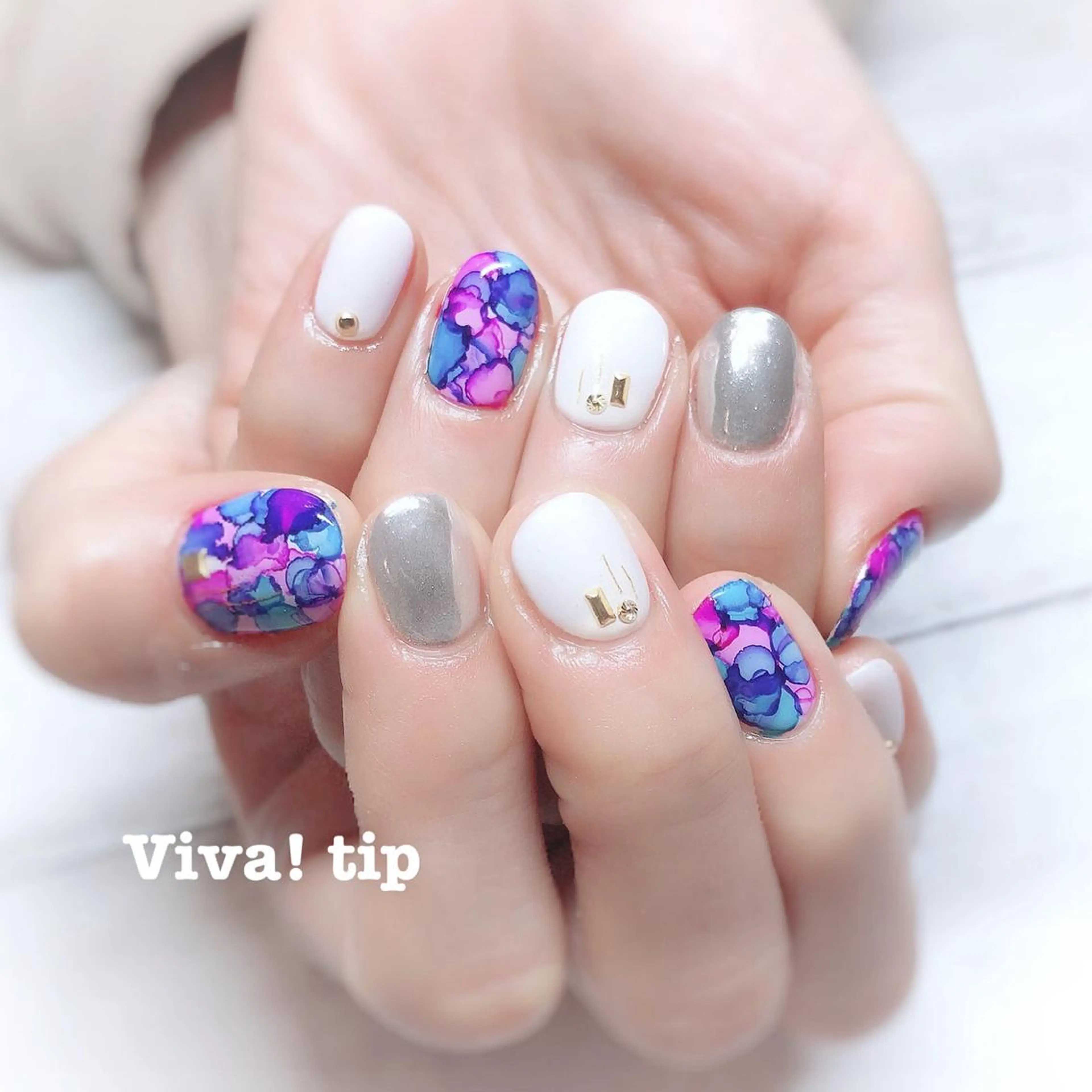 ネイル ハンドネイル Viva!tip所属・Viva!tip ビバティップネイルのネイルデザイン