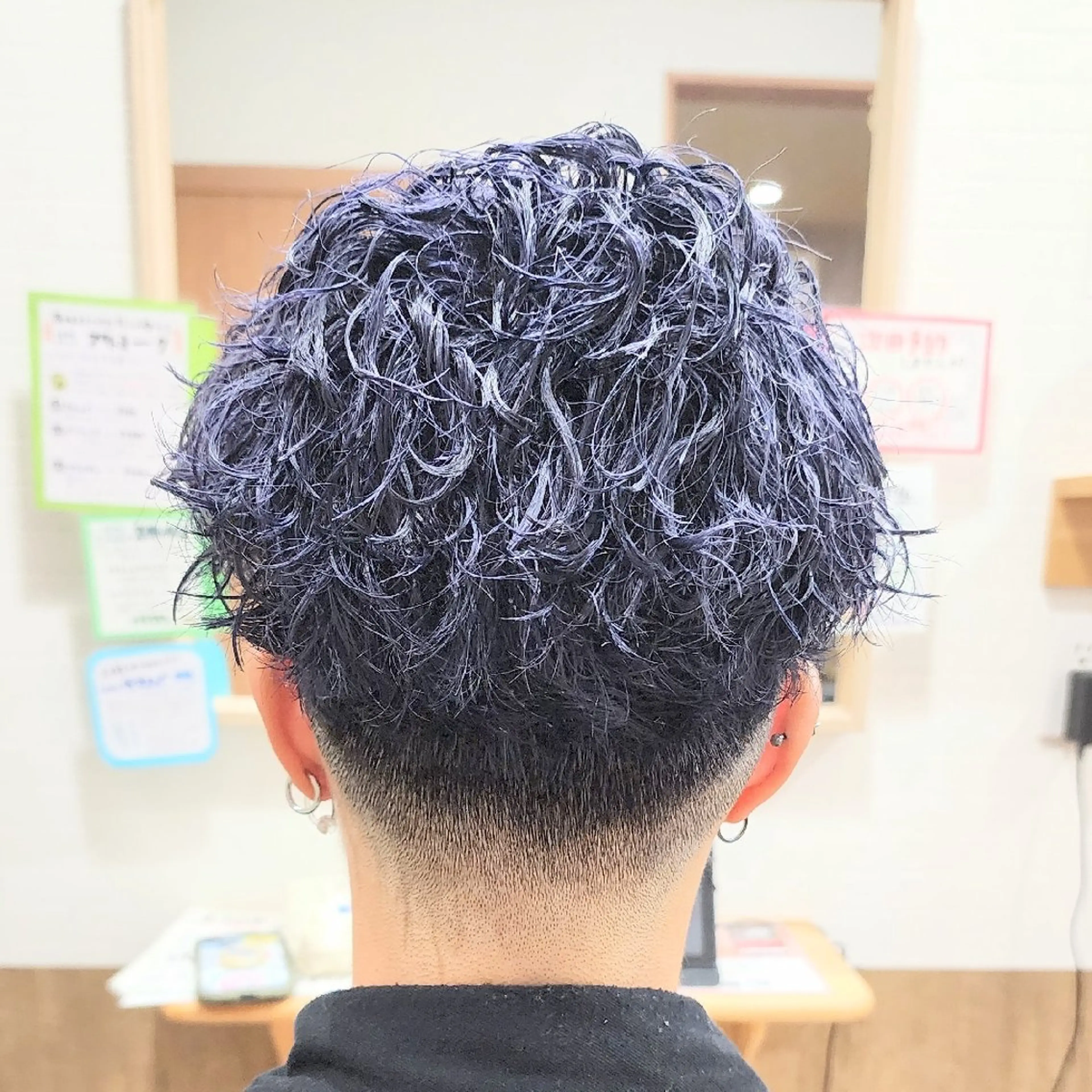 ショート パーマ カラー メンズ メンズブリーチ メンズパーマ ブリーチ いとう くみ ☆フリーランス準備中のその他イメージ