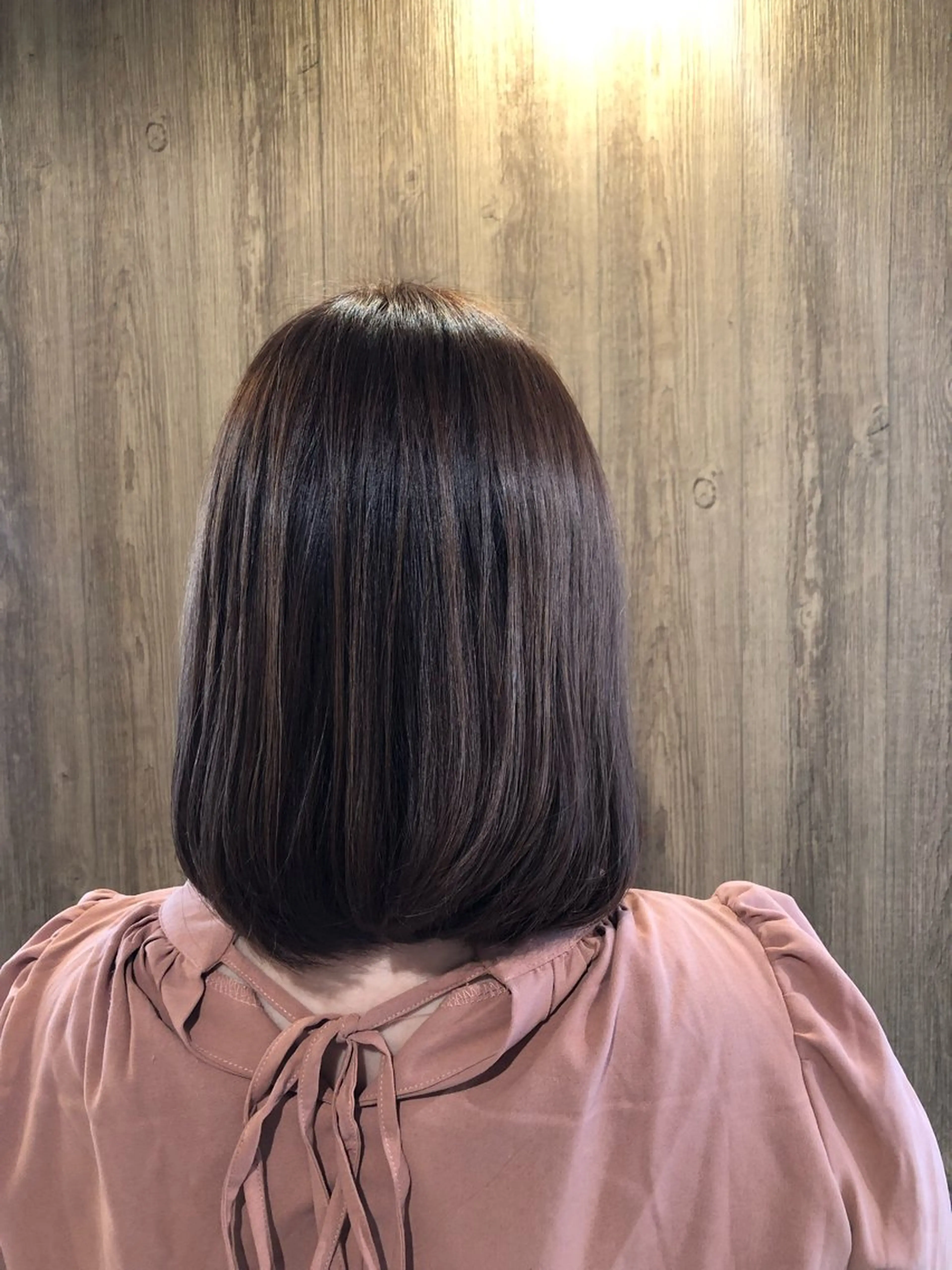 ミディアム カラー 中澤りさ🐿 寒色系カラー🫧のヘアスタイル