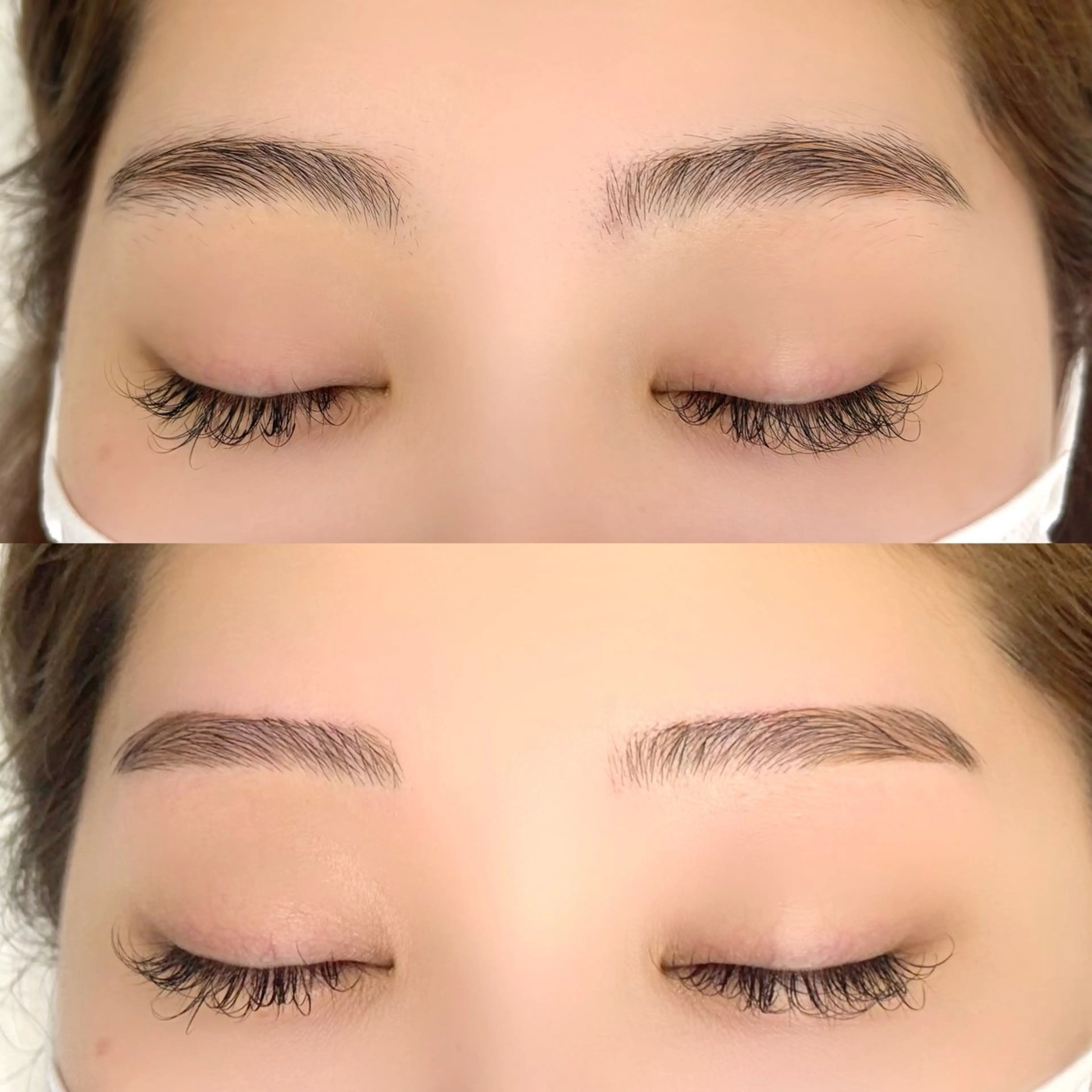 アイブロウ ワックス脱毛 佐々木🪽‪ 《まつ毛パーマ》のマツエク・マツパデザイン