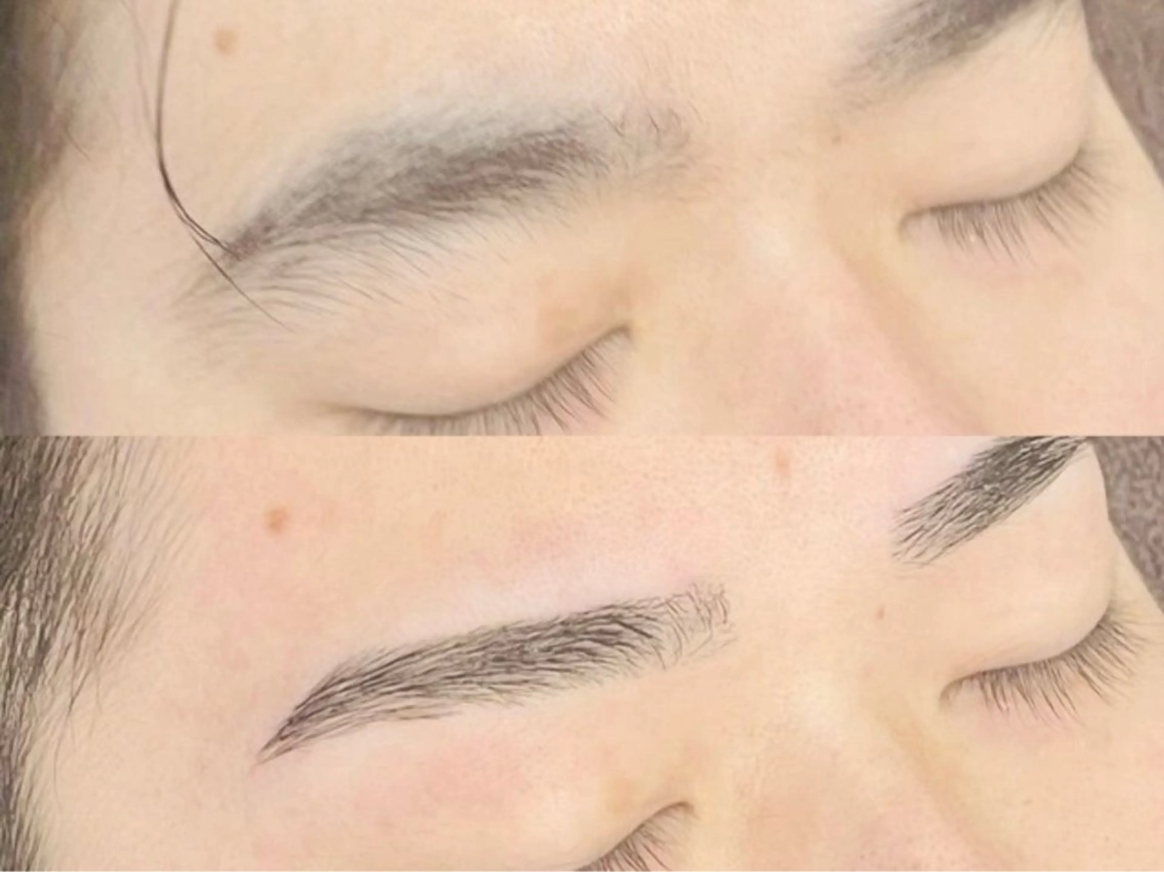 【メンズ眉毛/男の新常識】ず～っと定額　眉毛ワックス　¥4,500の写真