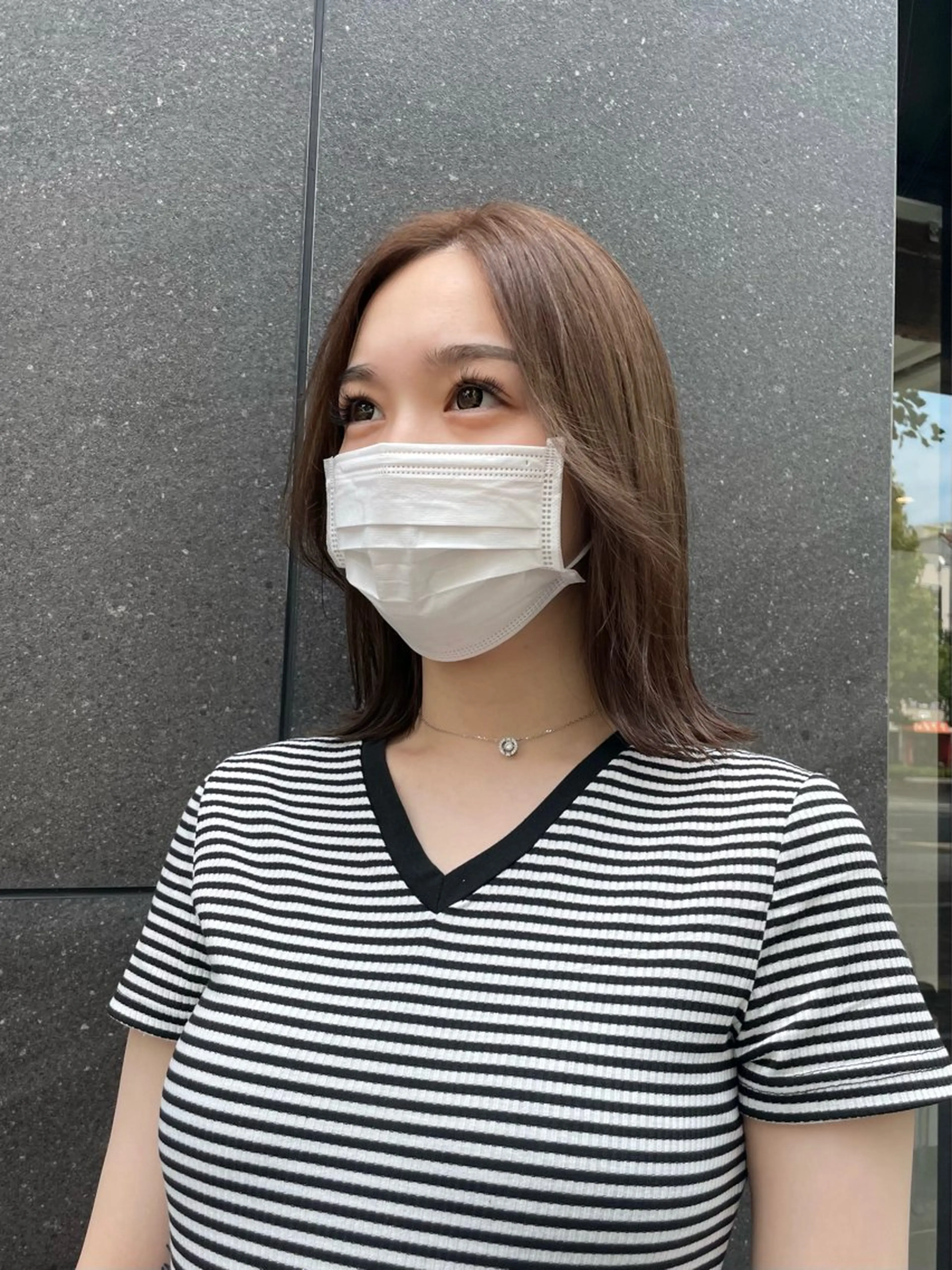 セミロング ONZE所属・ONZE miyuのヘアスタイル