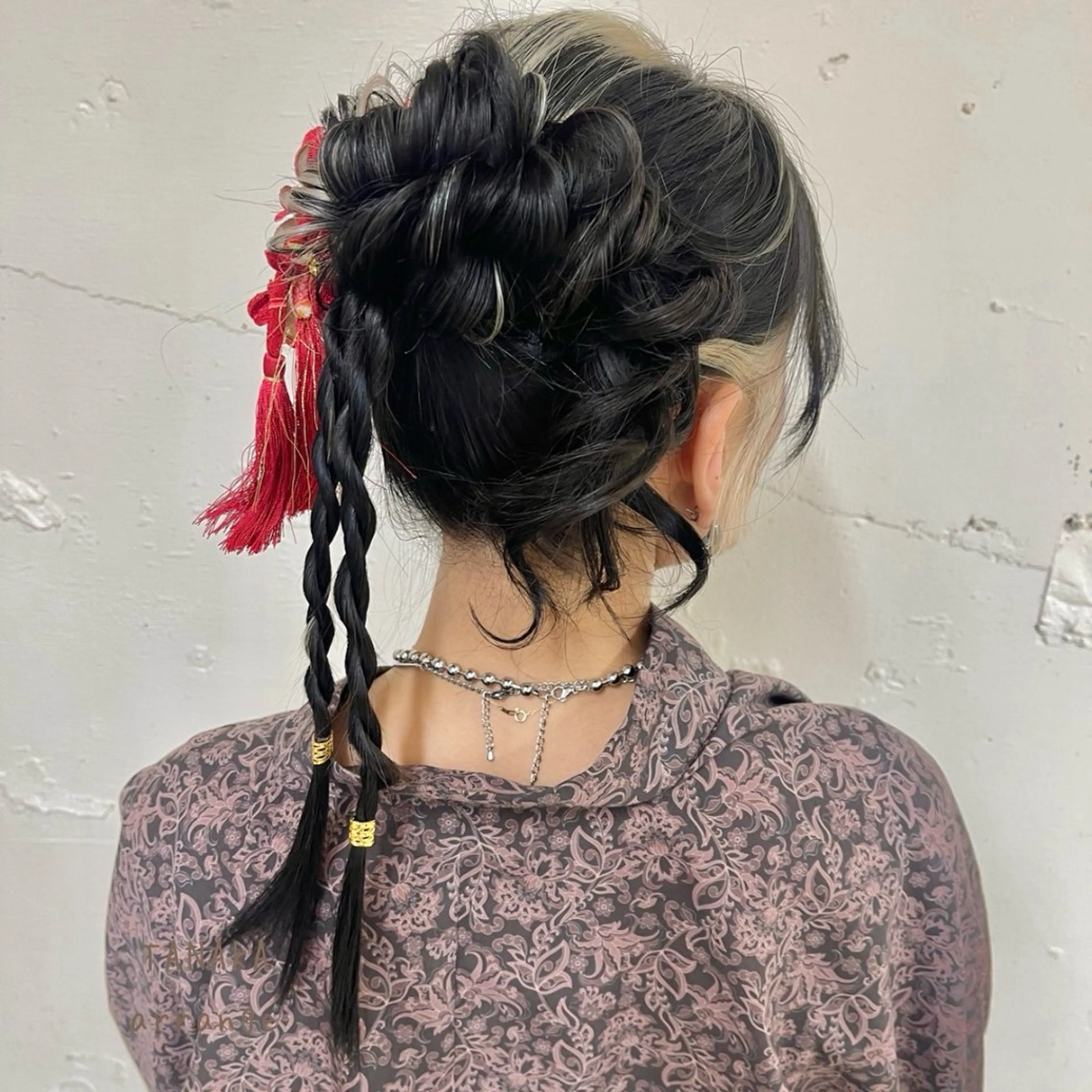 ヘアアレンジ 結婚式・ブライダル 卒業式のヘアスタイル 浴衣 着付け charm《銀座》 縮毛矯正/ヘアセットのヘアスタイル