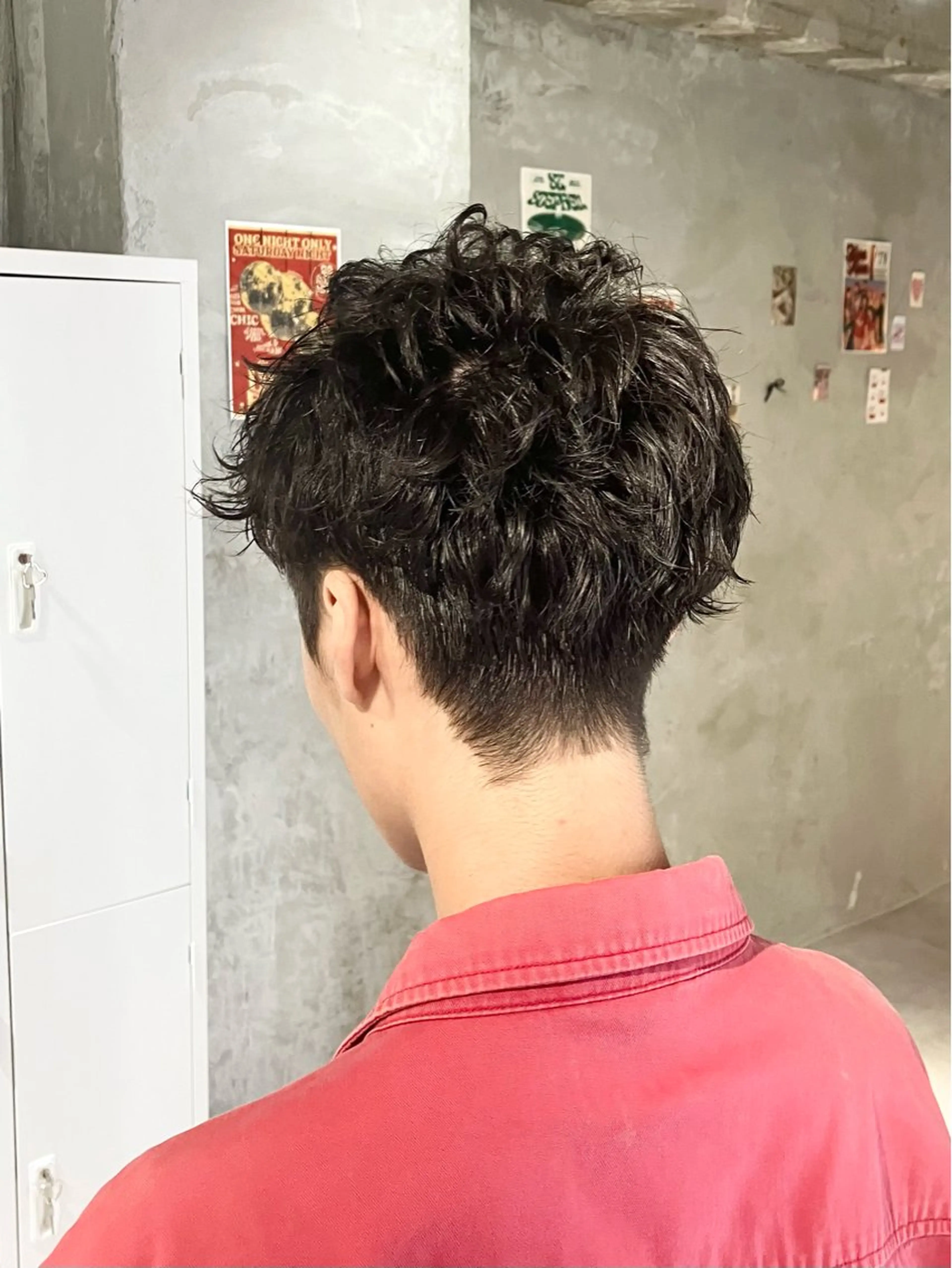 ショート パーマ メンズ メンズパーマ スパイキーショート ショートヘア カット パーマ トリートメント door white hideのヘアスタイル