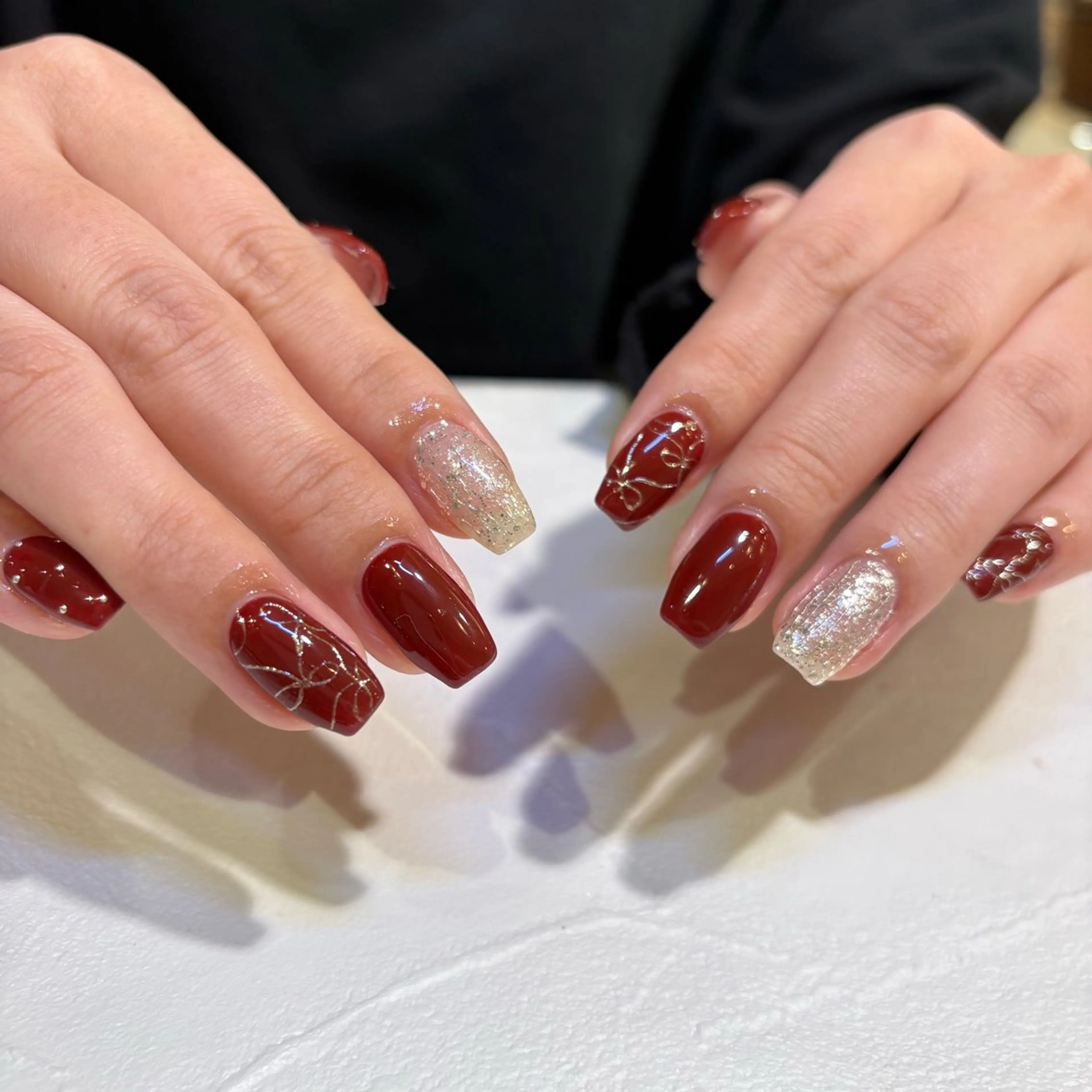 ネイル ハンドネイル 鈴木 里奈のネイルデザイン