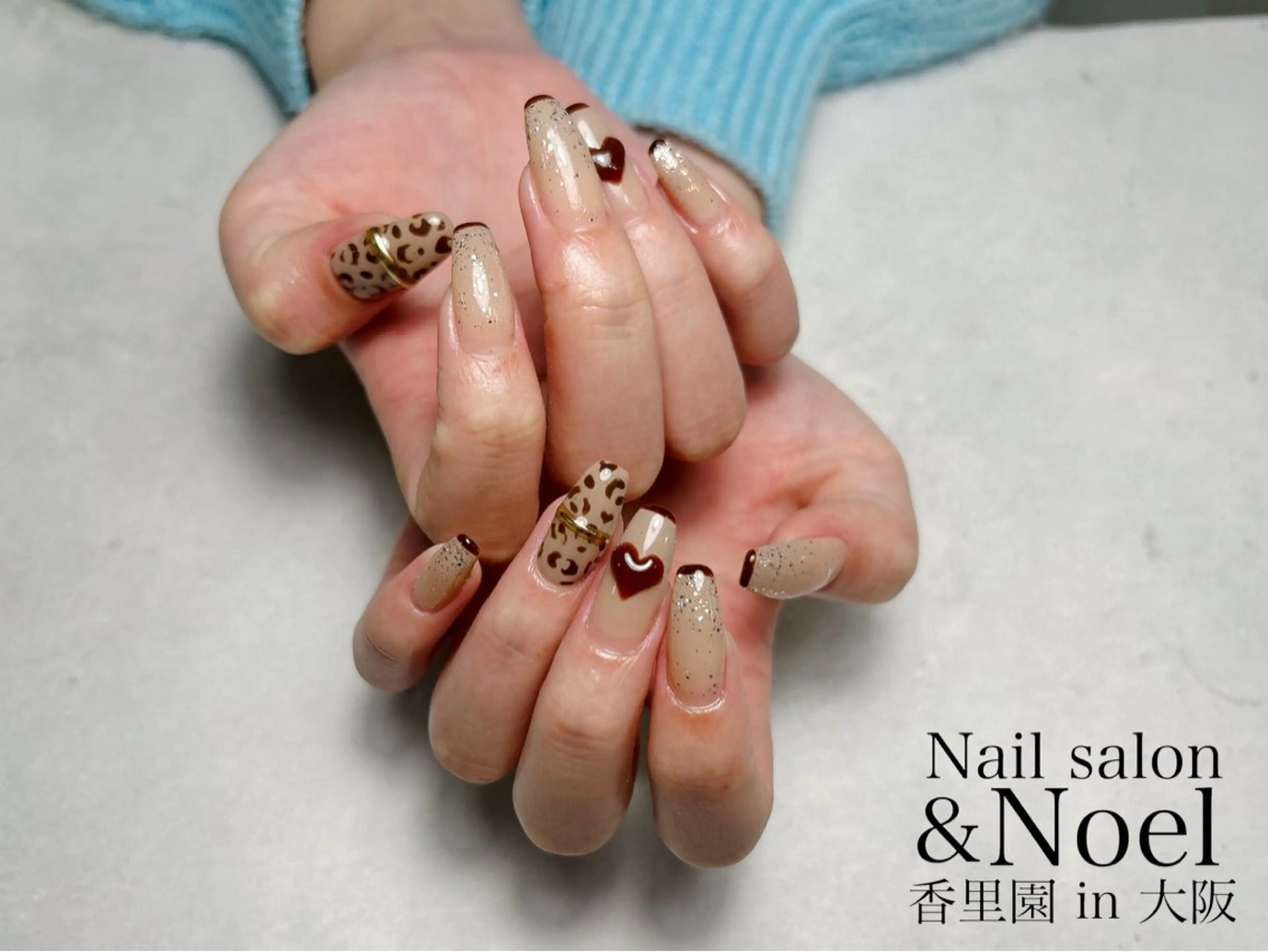 ネイル ハンドネイル Nailsalon  &Noel所属・もも 🍑のネイルデザイン