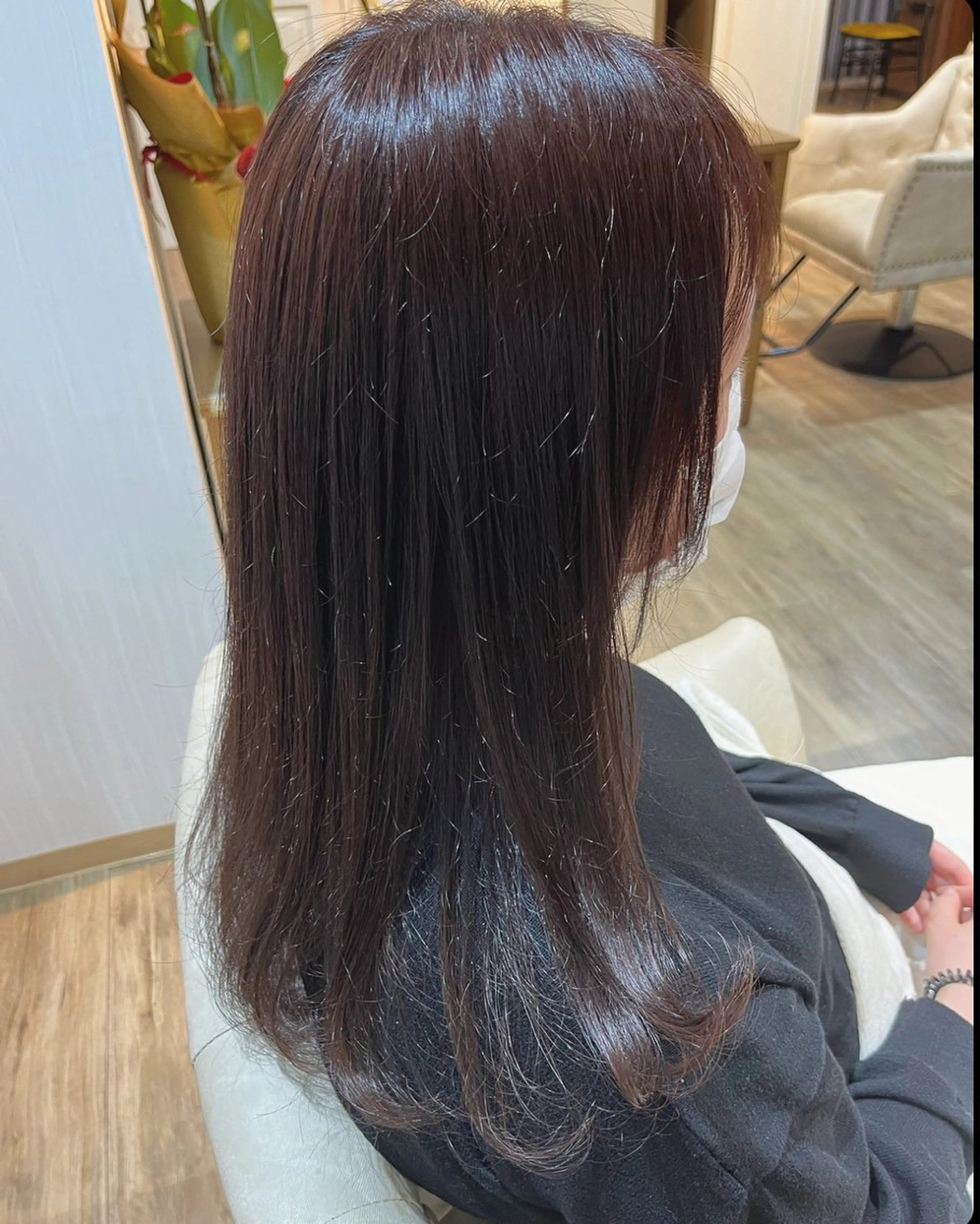 ロング カラー ヘアアレンジ mok所属・mok 🫧ayaneのヘアスタイル
