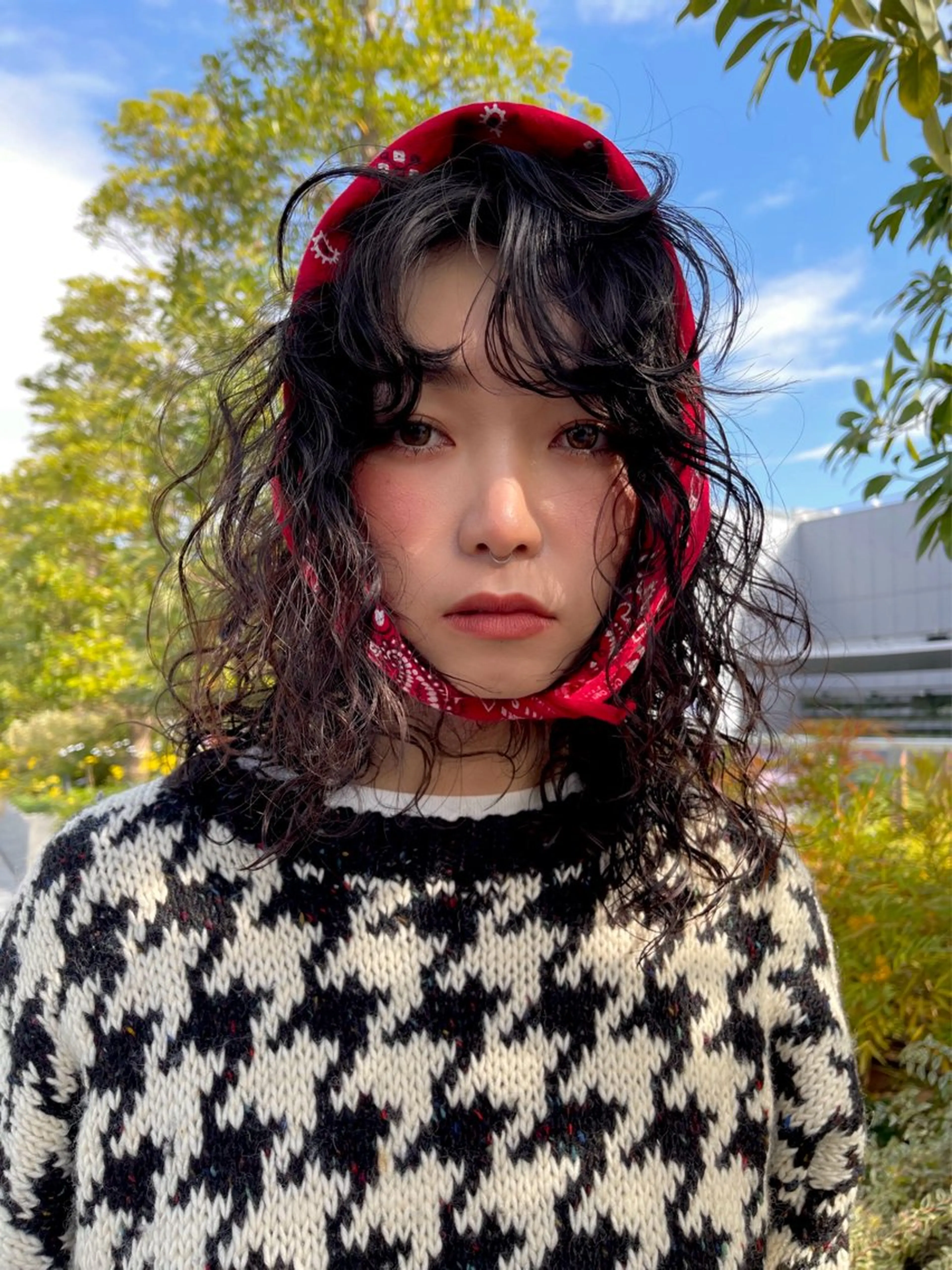 ミディアム パーマ ミディアムパーマ カット トリートメント ヘッドスパ ボブパーマ ウルフパーマのヘアスタイル