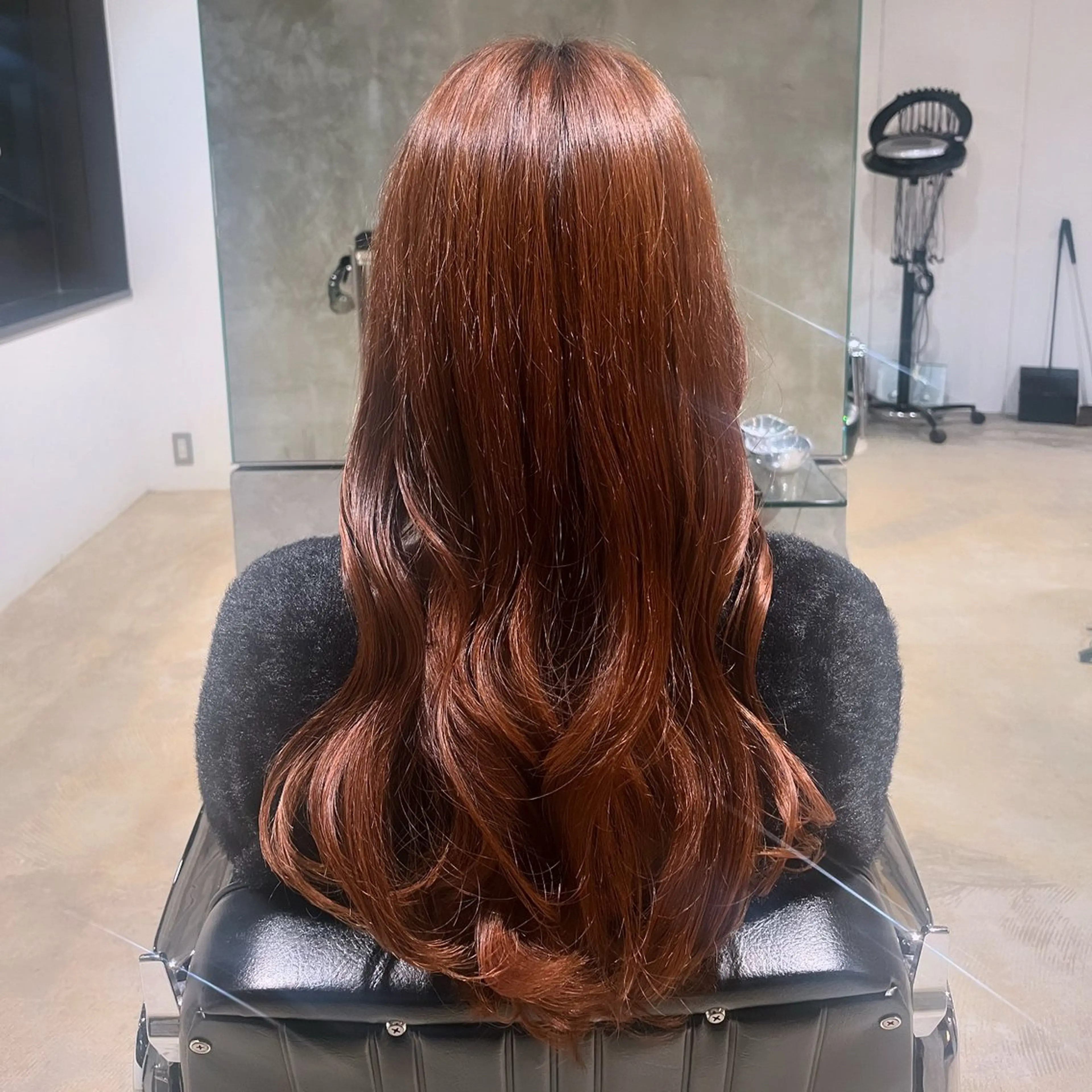 ロング 長野 美沙のヘアスタイル