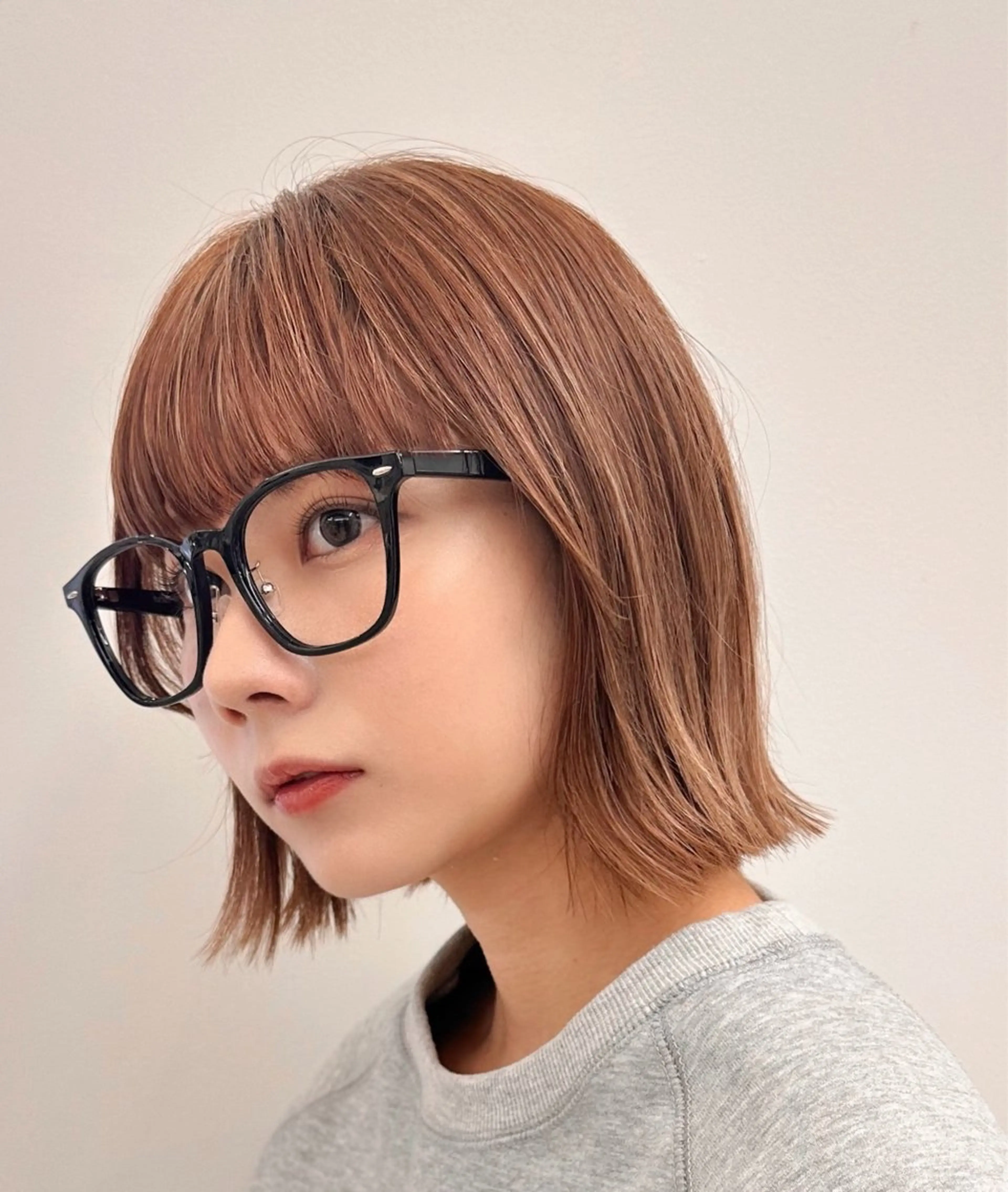ショート ヘアカラー トリートメント 縮毛矯正 /横山陸人のヘアスタイル