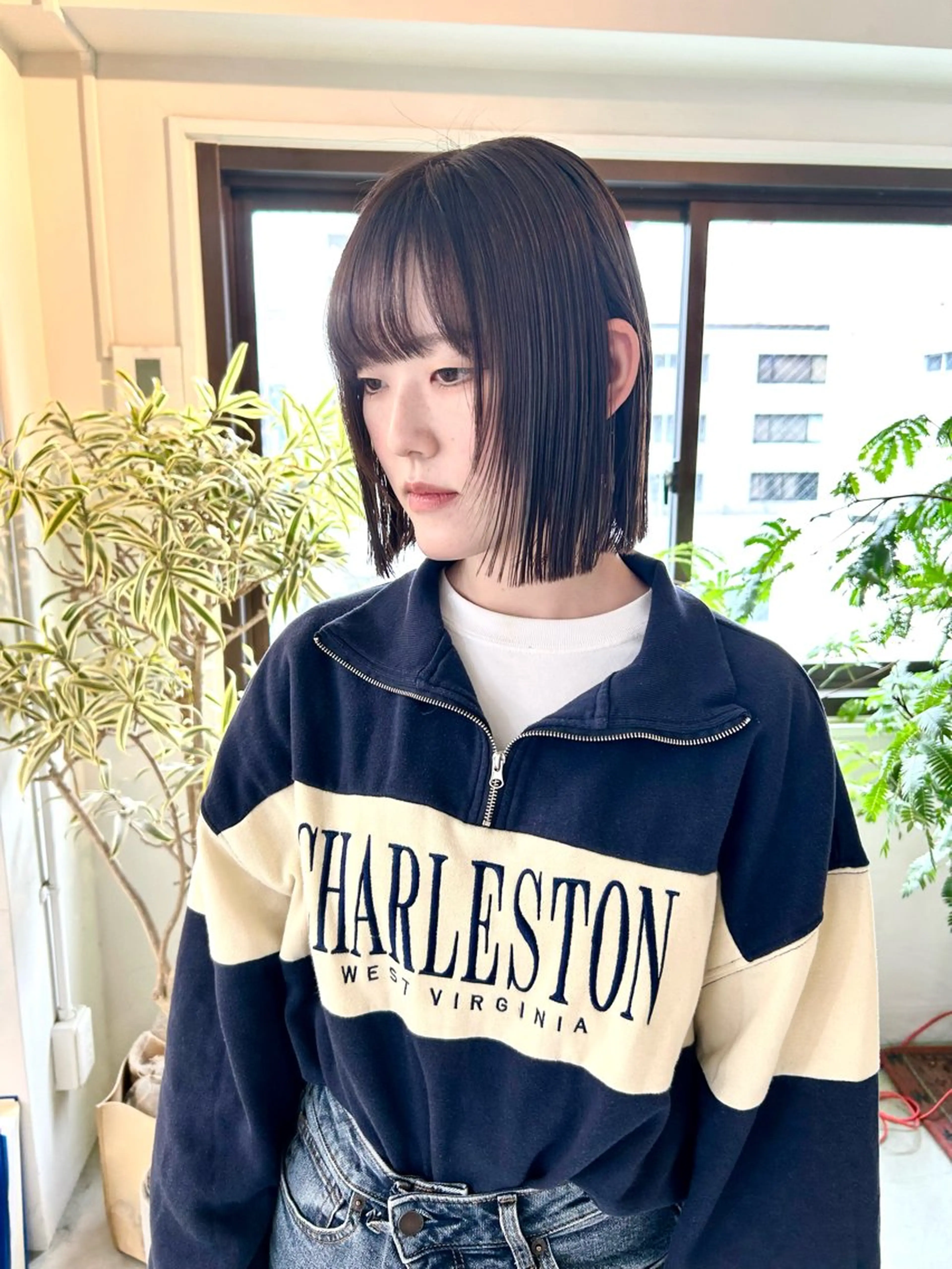 ミディアム FavyS所属・平田 りくのヘアスタイル