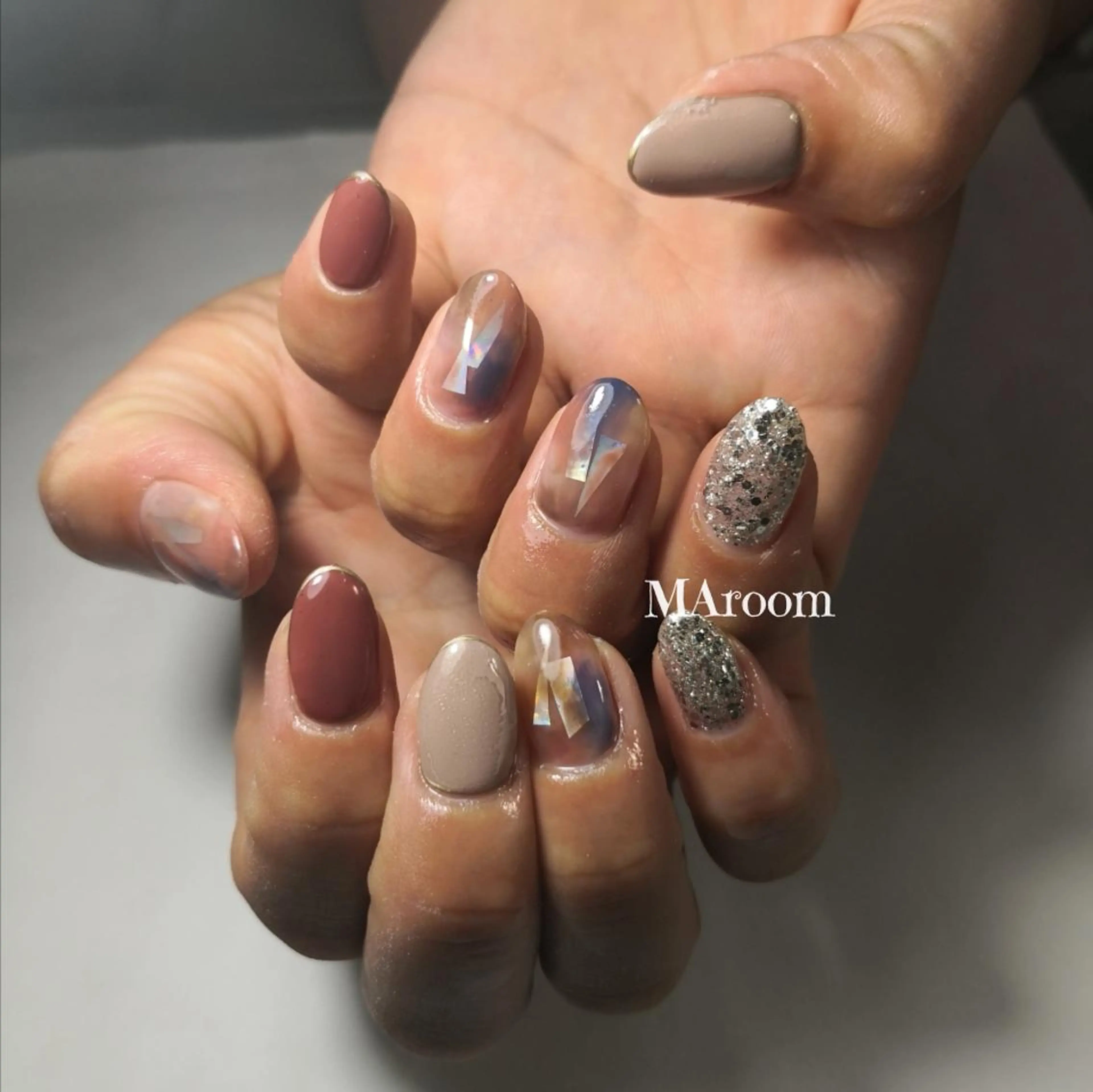 ネイル ＆MERCI所属・&MERCI nail maoのネイルデザイン