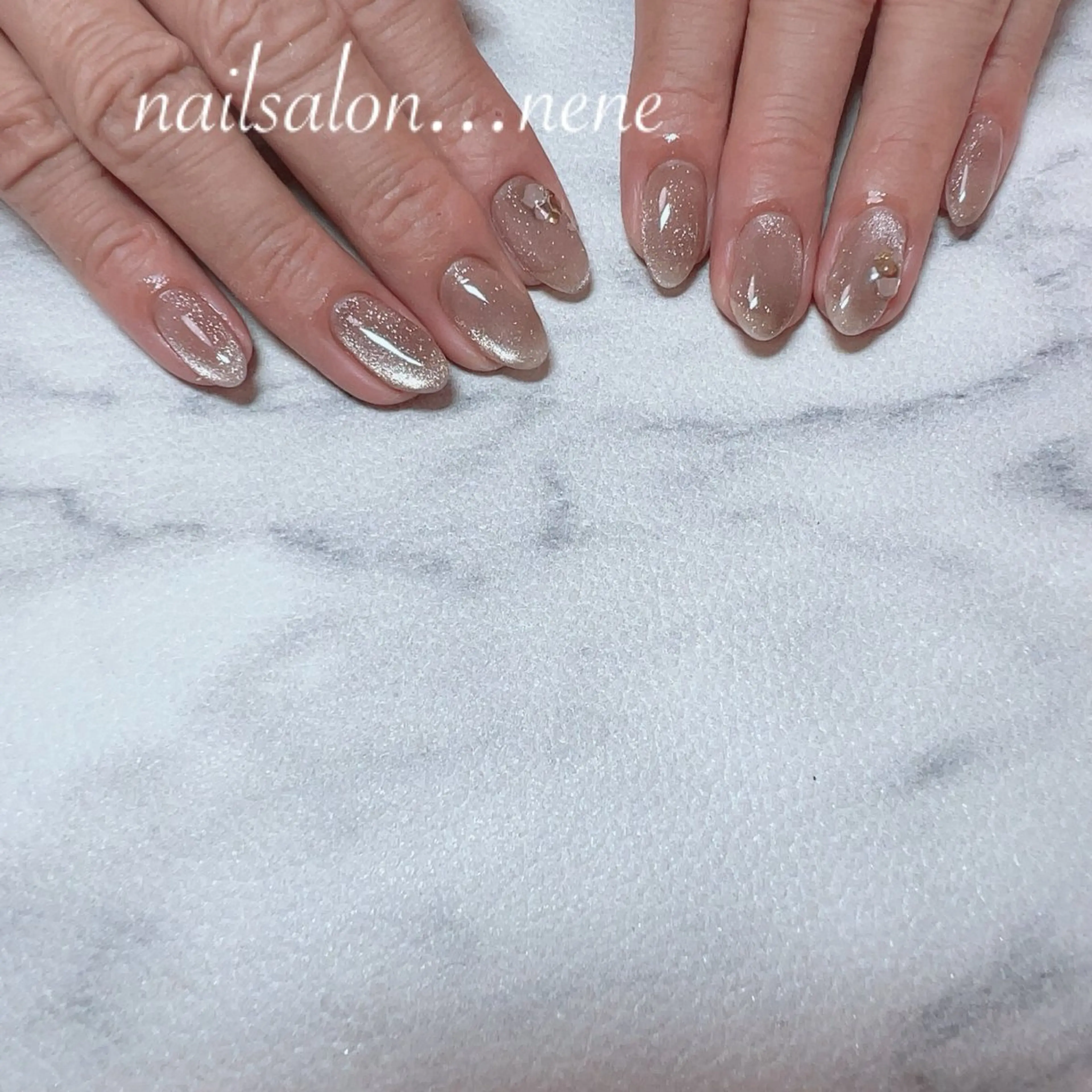 ネイル マグネットネイル nailsalon ...neneのネイルデザイン