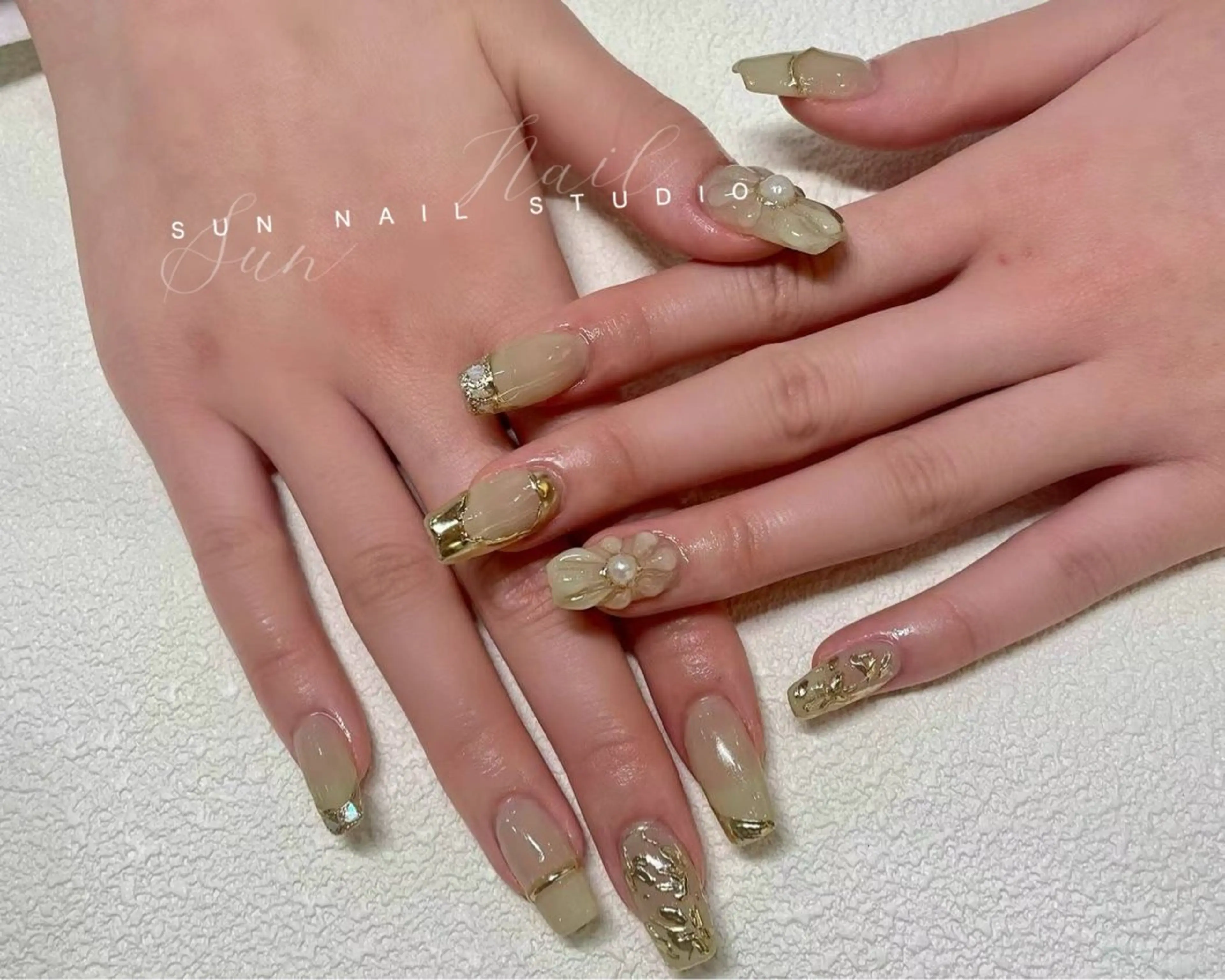 ネイル ハンドネイル ハンドケア SUN nail上本町のネイルデザイン