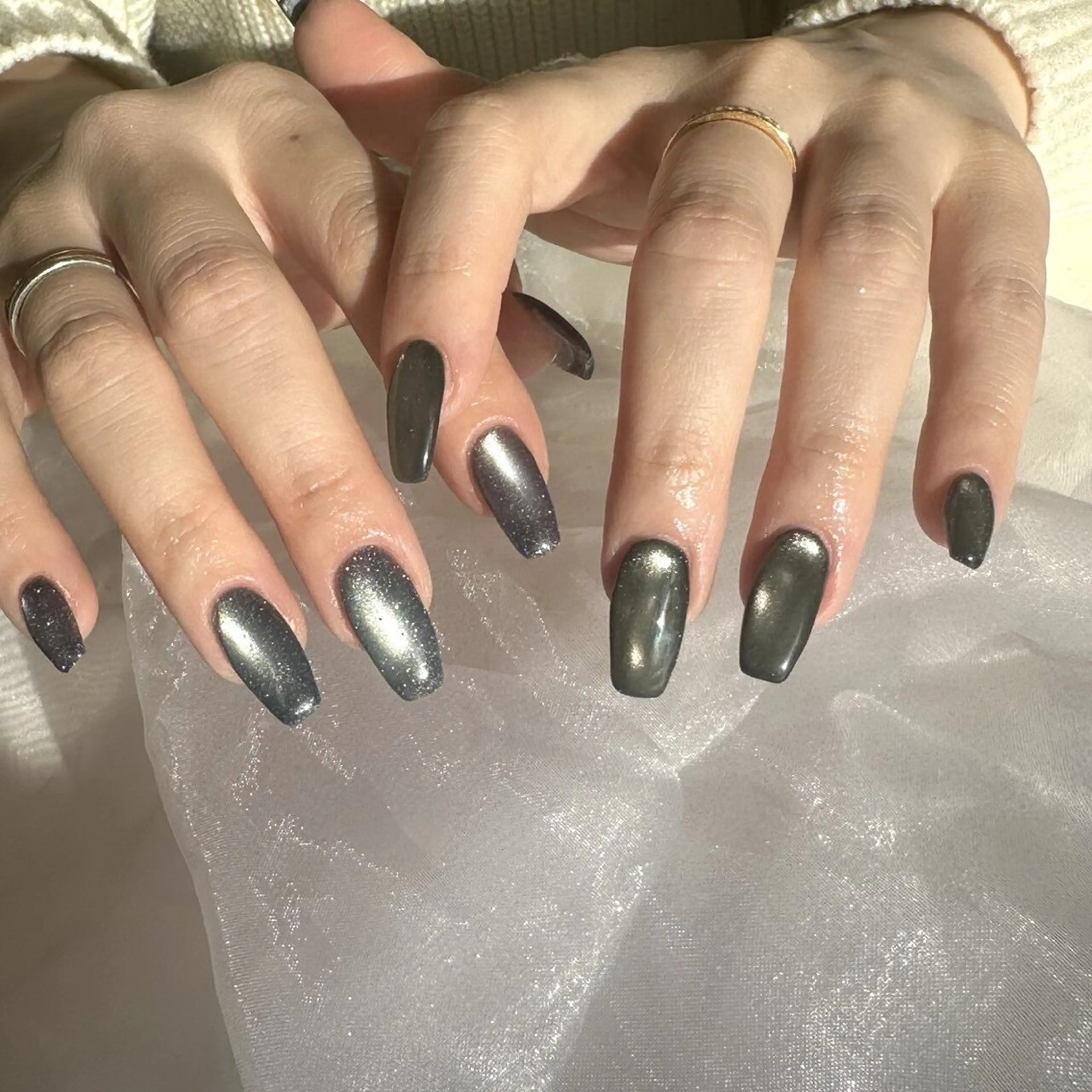 【新規/HAND】120種類以上!!マグネットorフラッシュネイル¥4400※エーナイングループご利用初めての方の写真