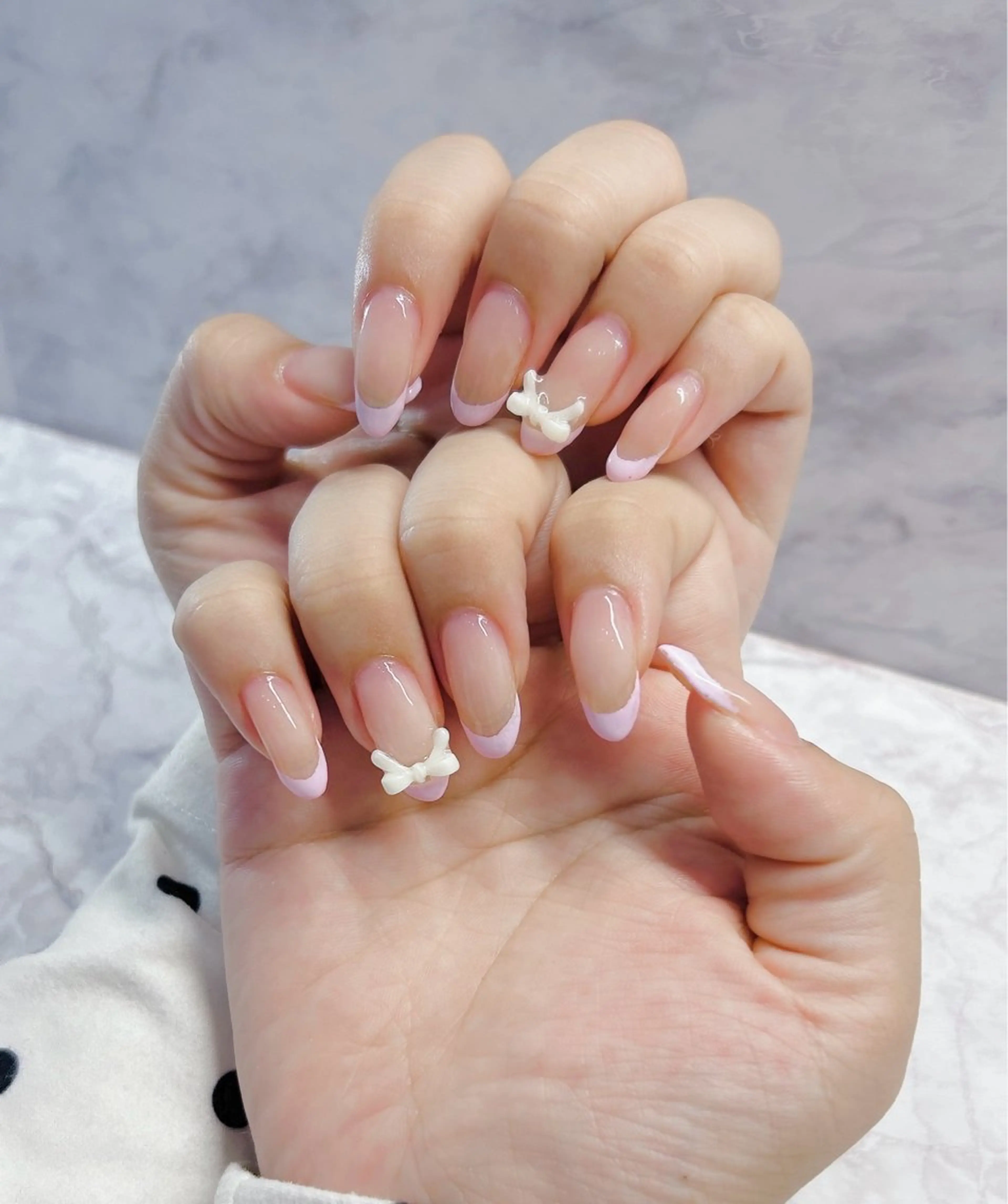 ネイル フレンチネイル MYu Beauty Salon YURIのネイルデザイン