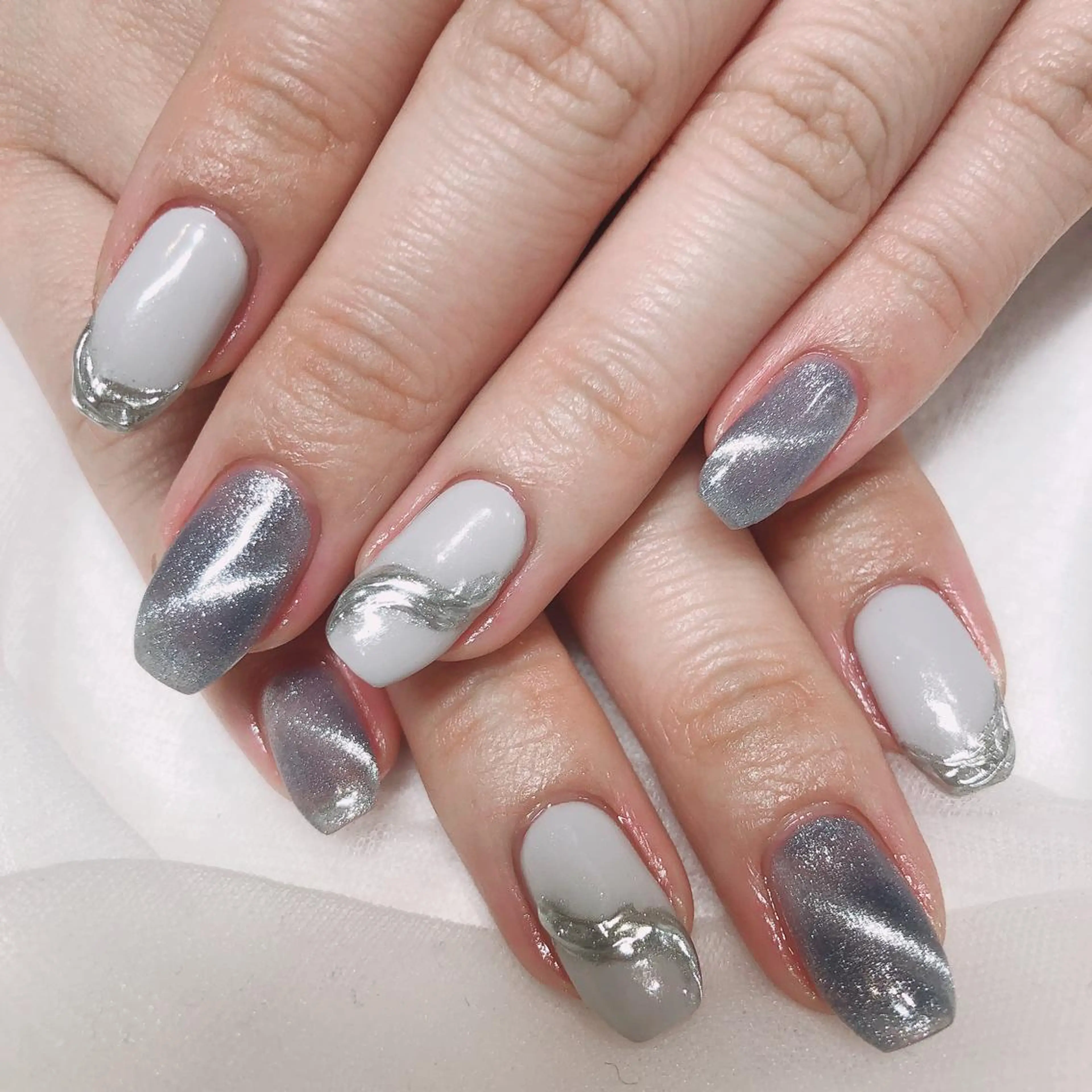 ネイル ✨Serenity ワンホンネイルのネイルデザイン