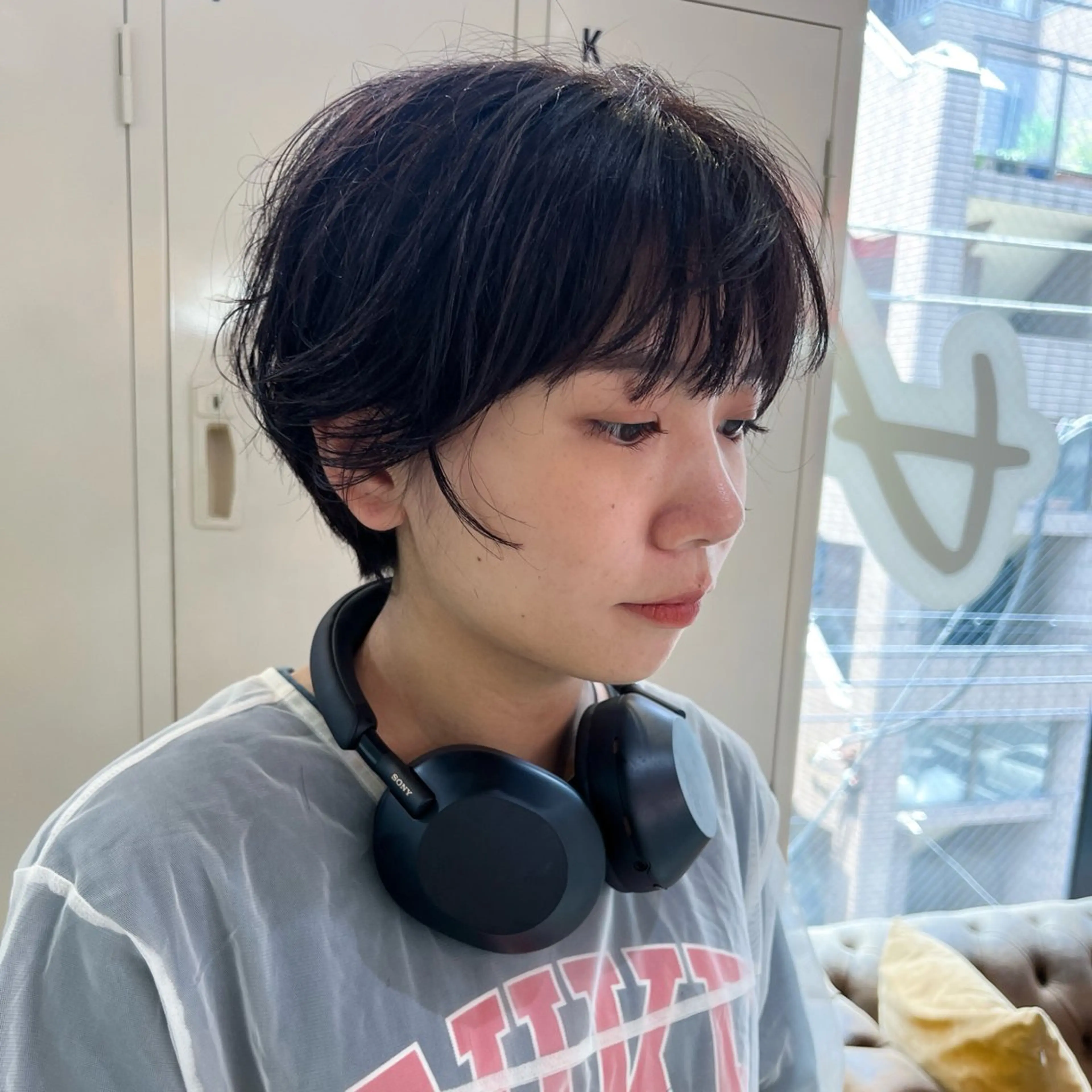 ショート カラー ハイトーン×デザイン 🪽🫧HIKARIのヘアスタイル