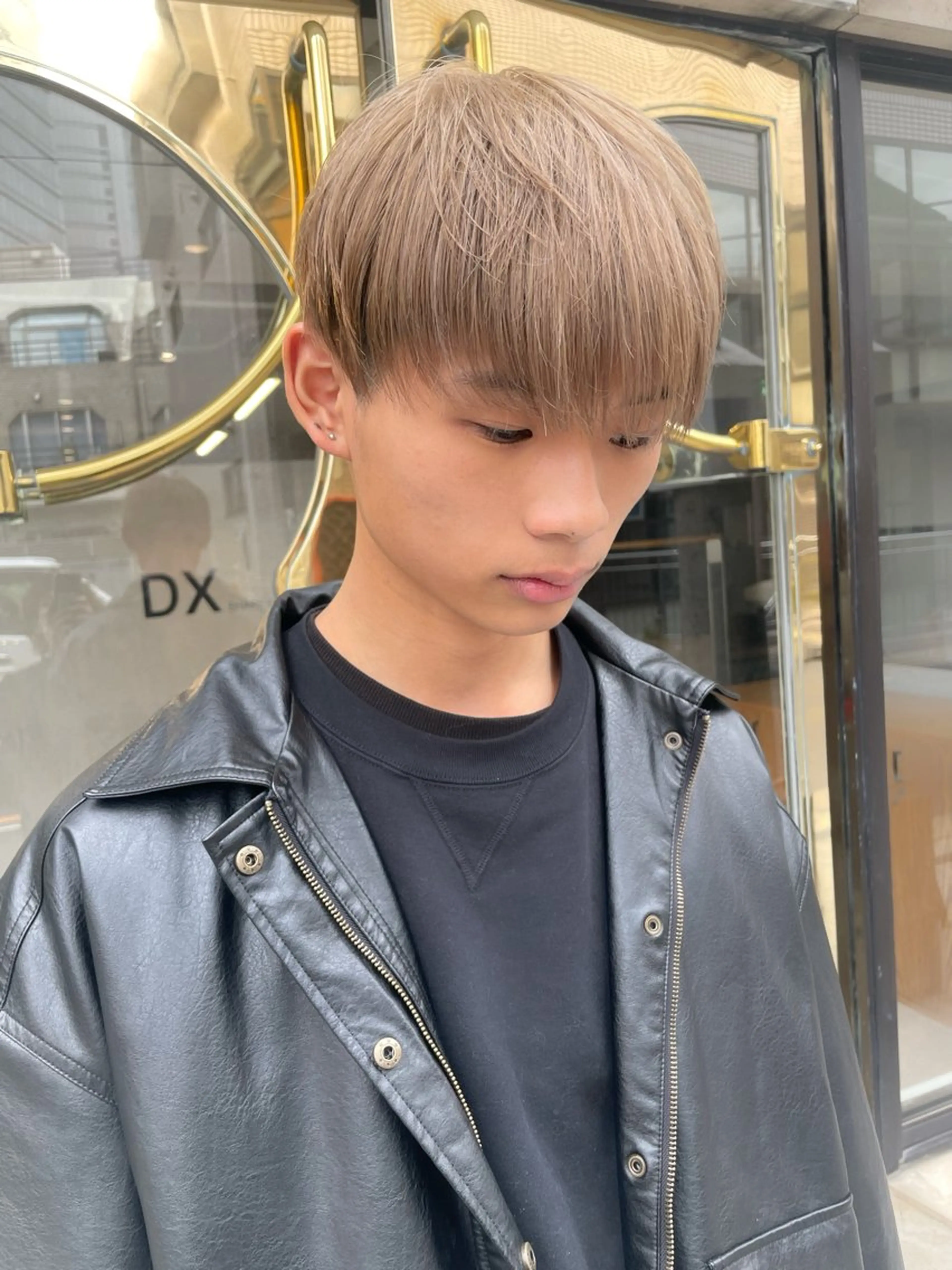 ショート カラー メンズ カット ヘアカラー メンズNO.1口コミ 高評価🟡三澤拓海✅のヘアスタイル