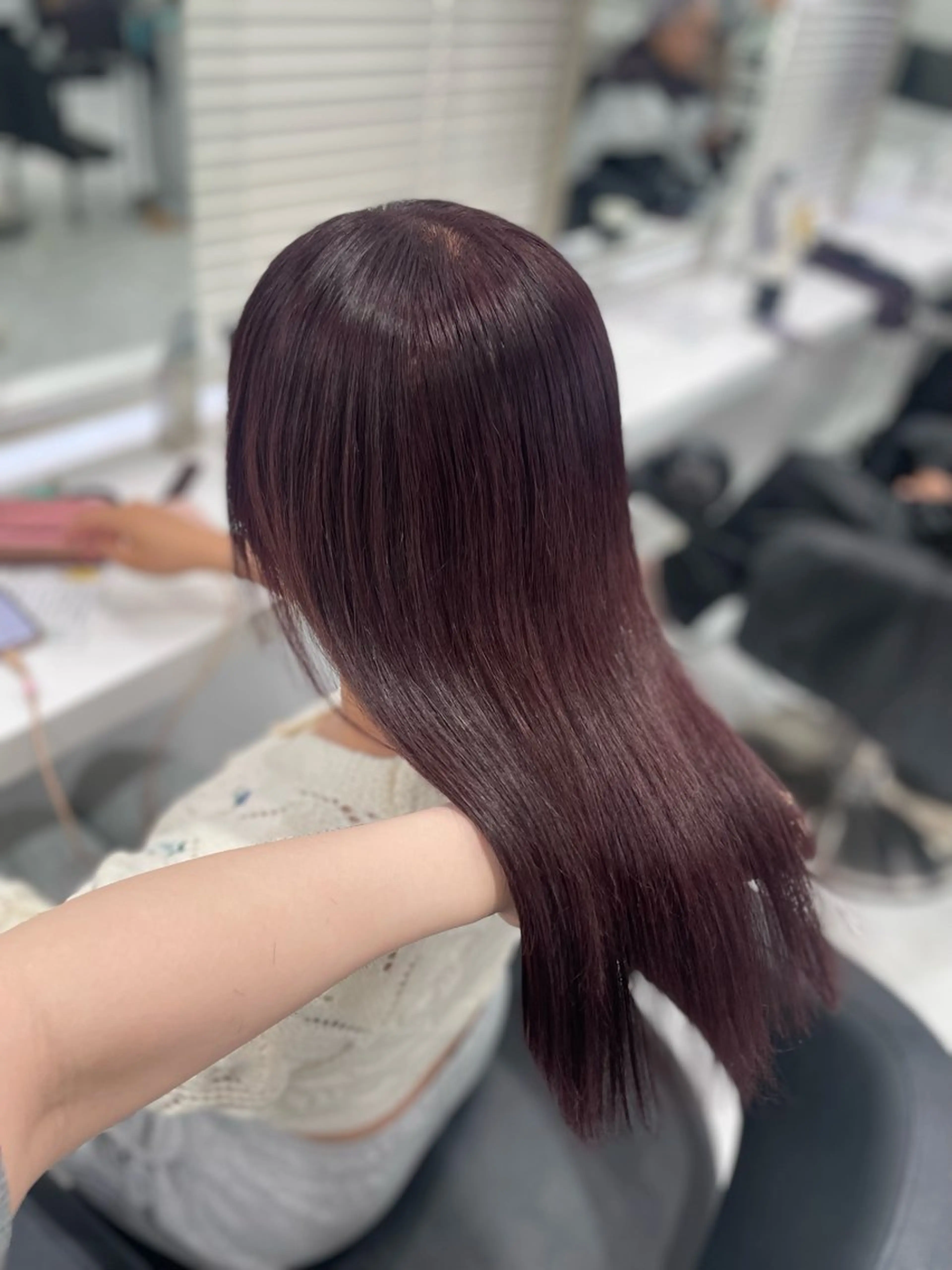 ミディアム カラー 💗トレンド暖色ヘア Natsumi 💗のヘアスタイル