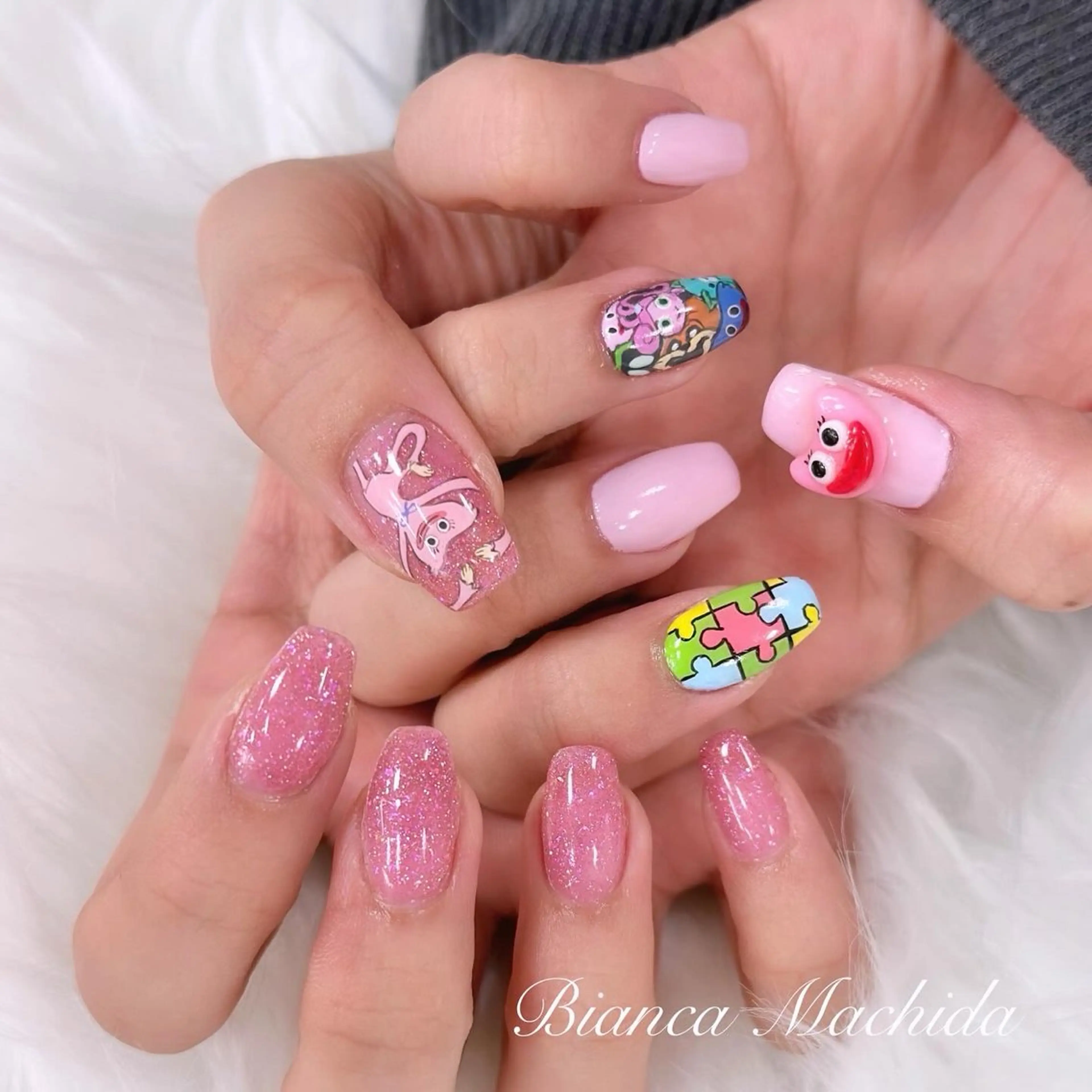 ネイル アートネイル ハンドネイル Bianca👼🏻 OIKAWAのネイルデザイン