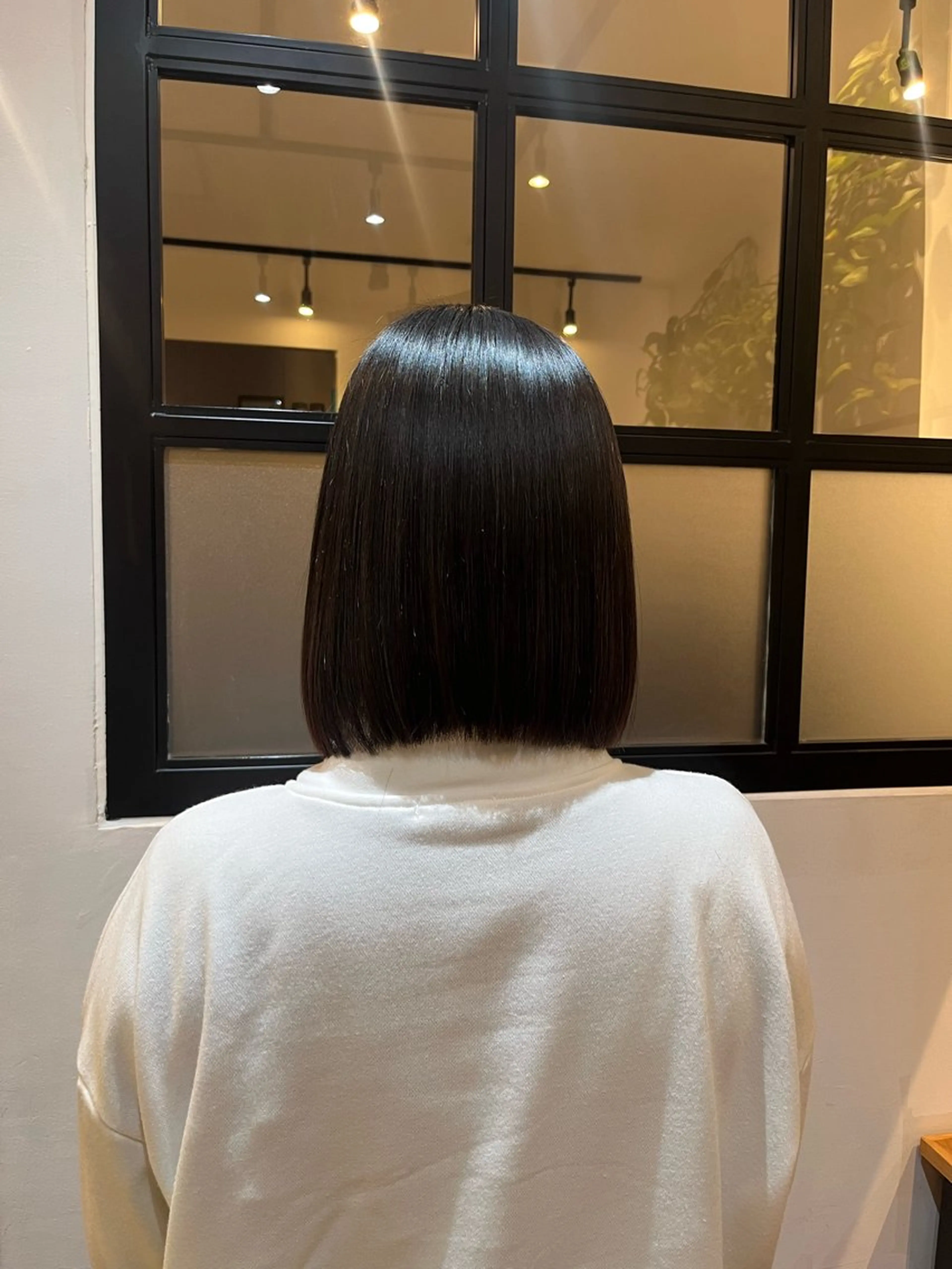 ミディアム 縮毛矯正 トリートメント MiYU🪽 モデル様募集中のヘアスタイル