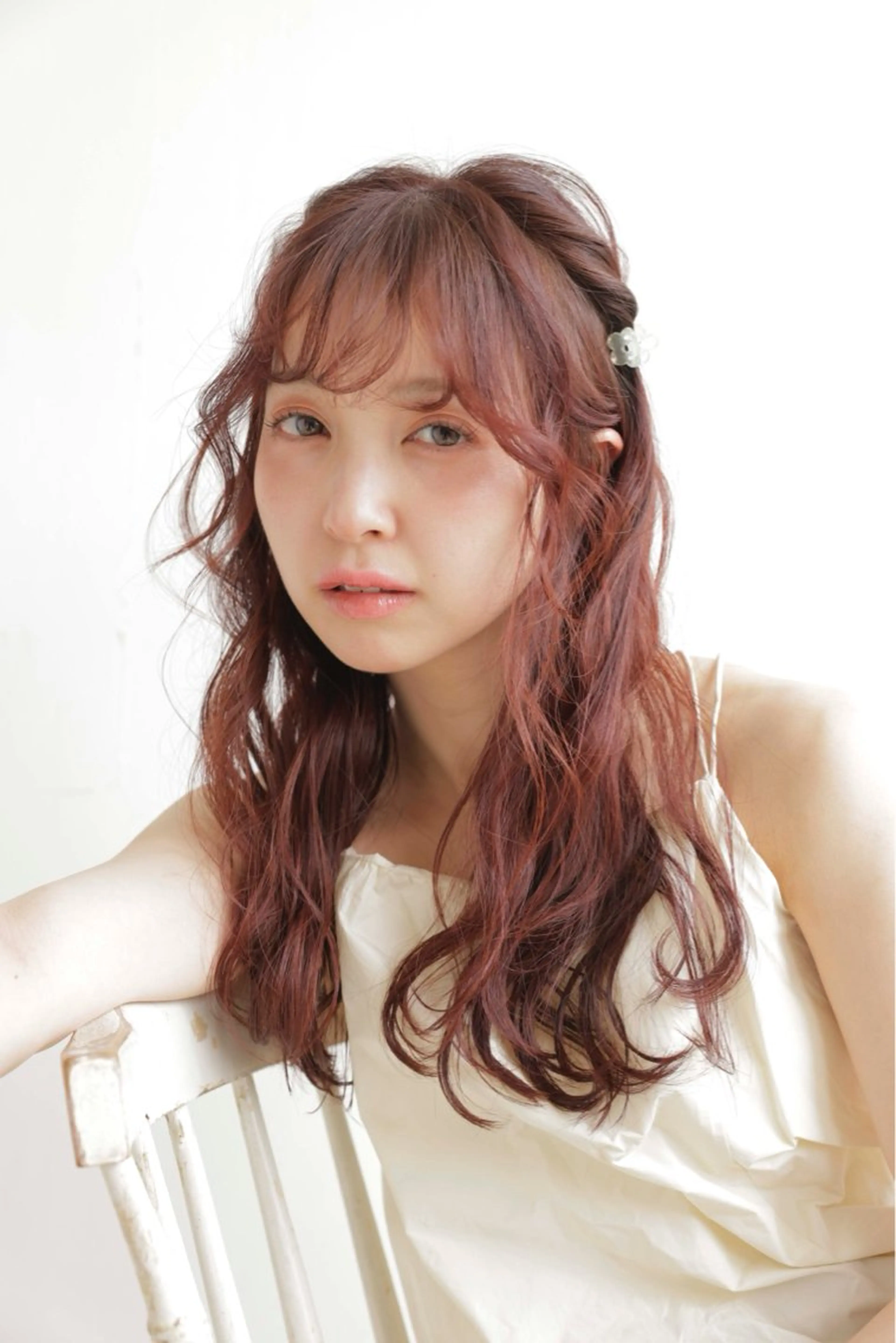 セミロング 暖色カラー / minoriのヘアスタイル