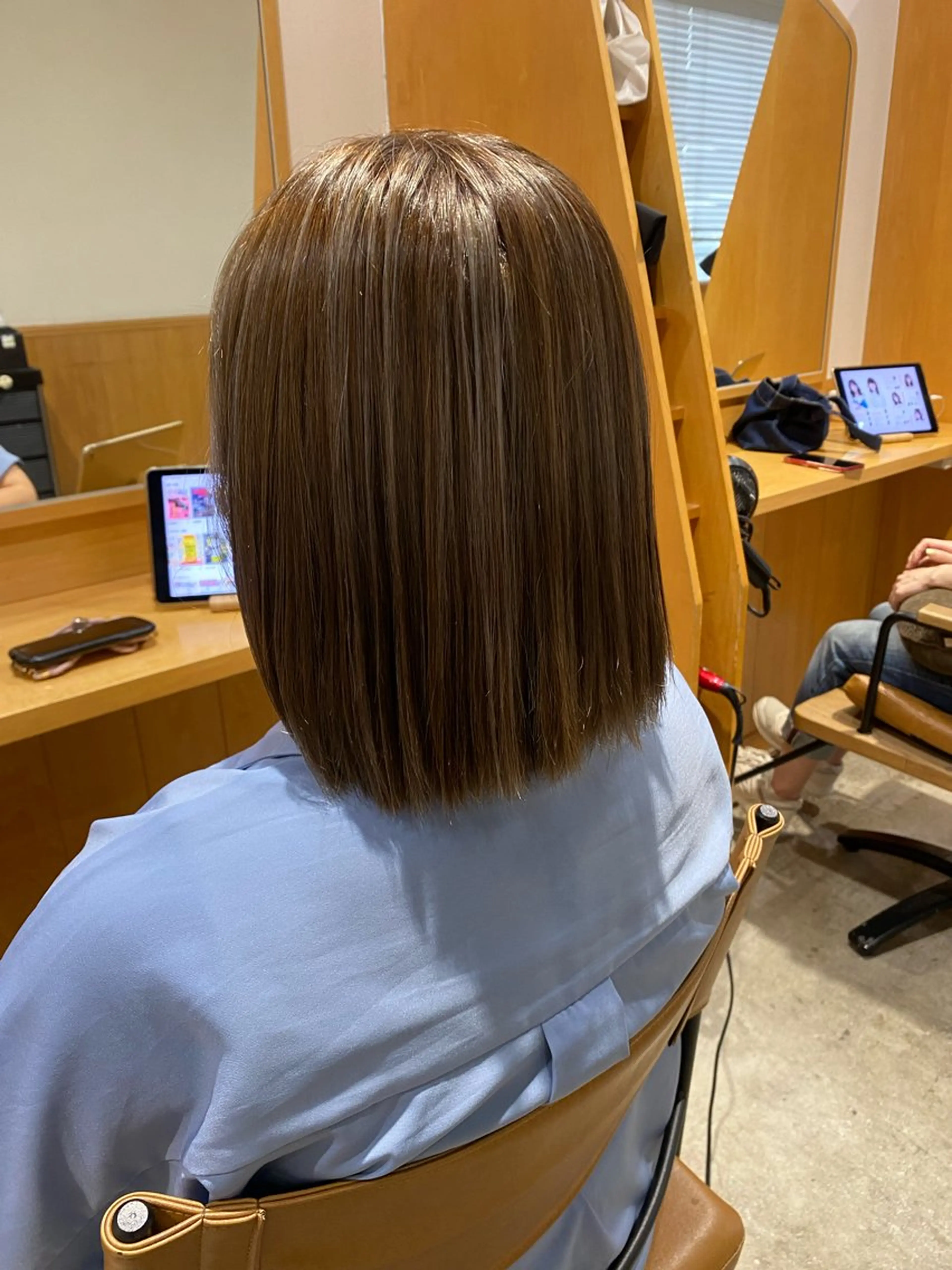 ショート ハイライト ヘアカラー SALOWIN銀座PAYⅡ店所属・GINZARay2 風本朱里🐥のヘアスタイル