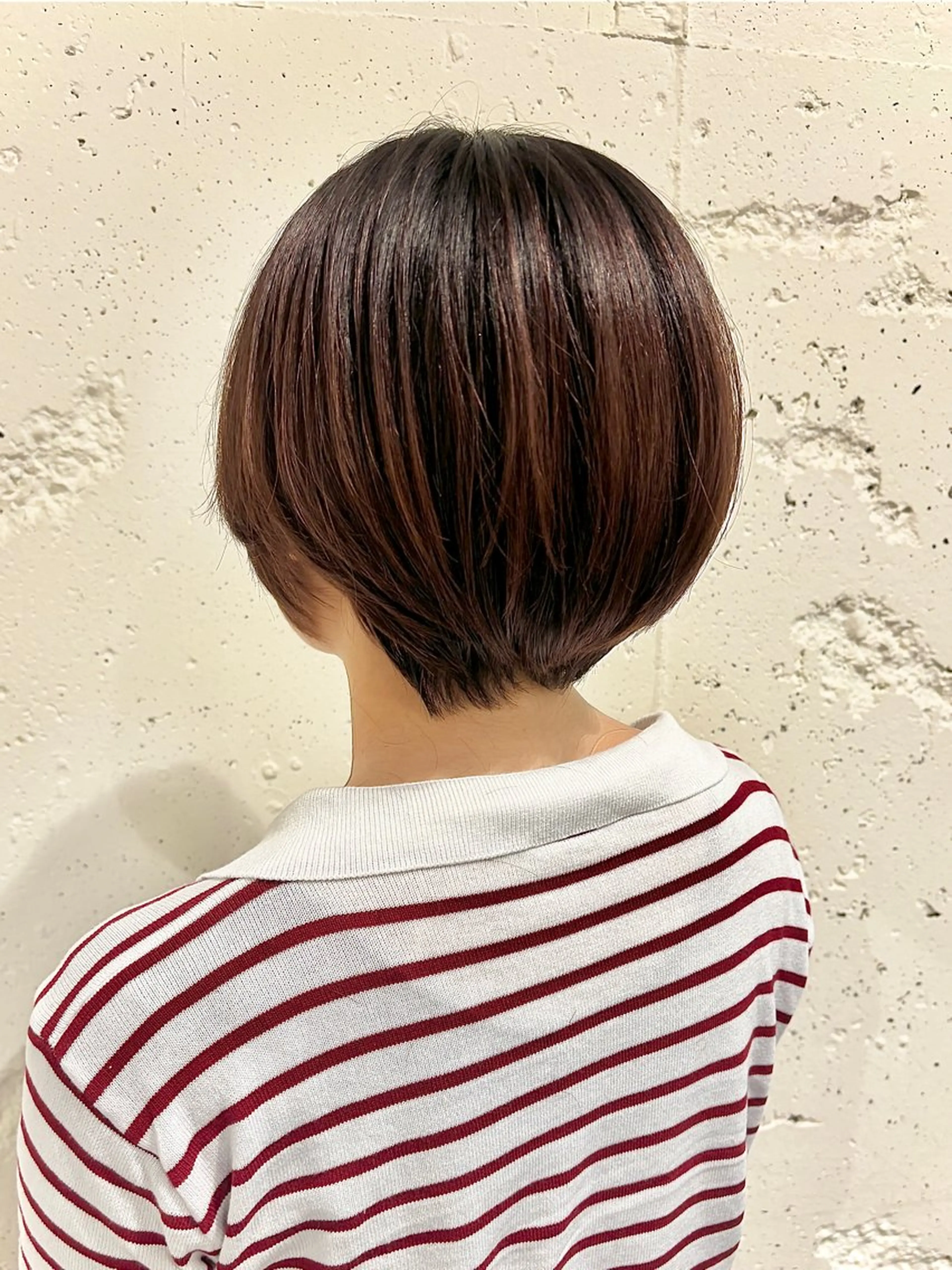 ショート ショートボブ ボブ ショートヘア albasanz所属・木村 透維のヘアスタイル