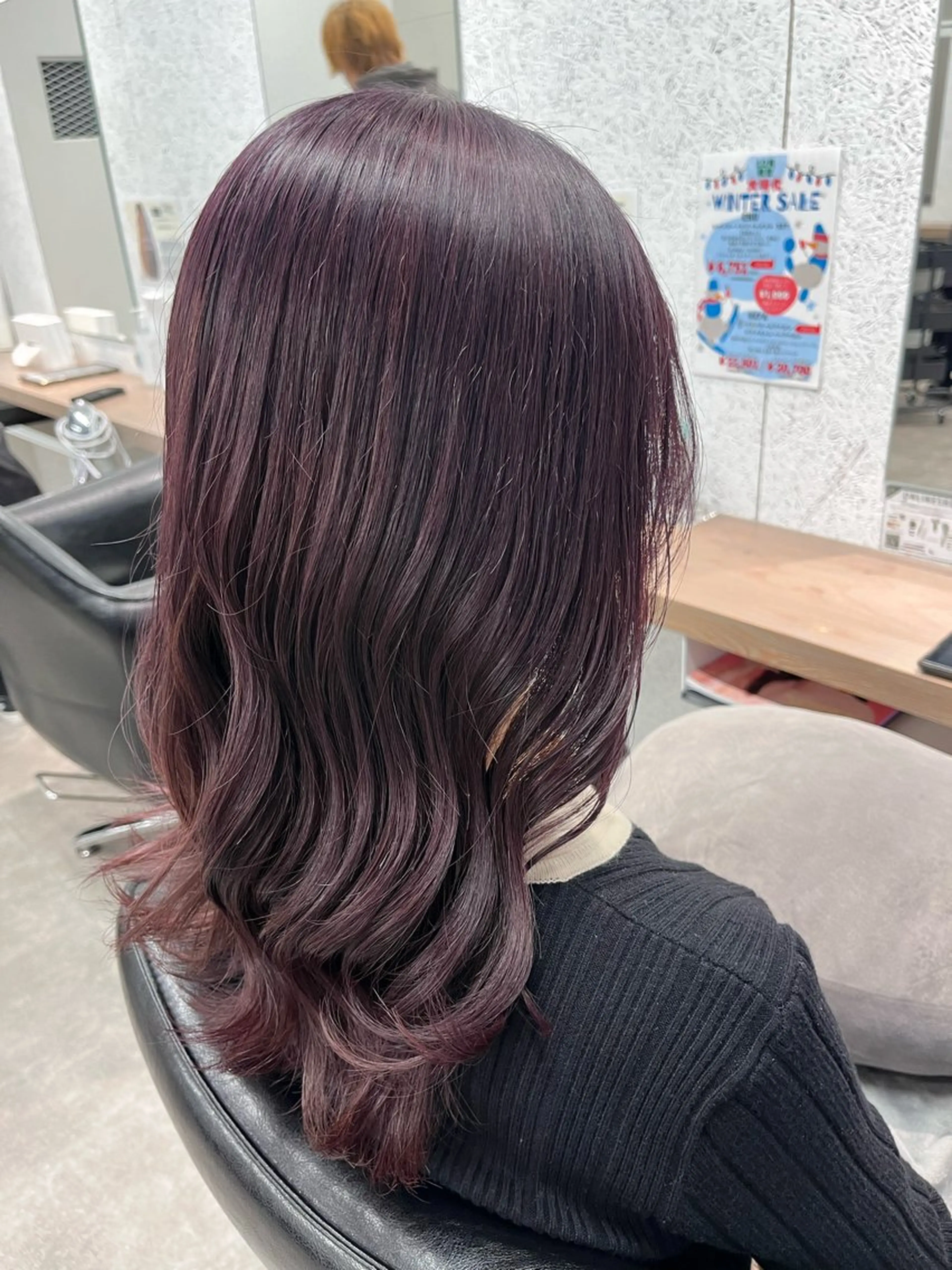 カラー ブリーチ ヘアカラー トリートメント ボブ/透明感カラー/ 髪質改善/🌙/ルナのヘアスタイル