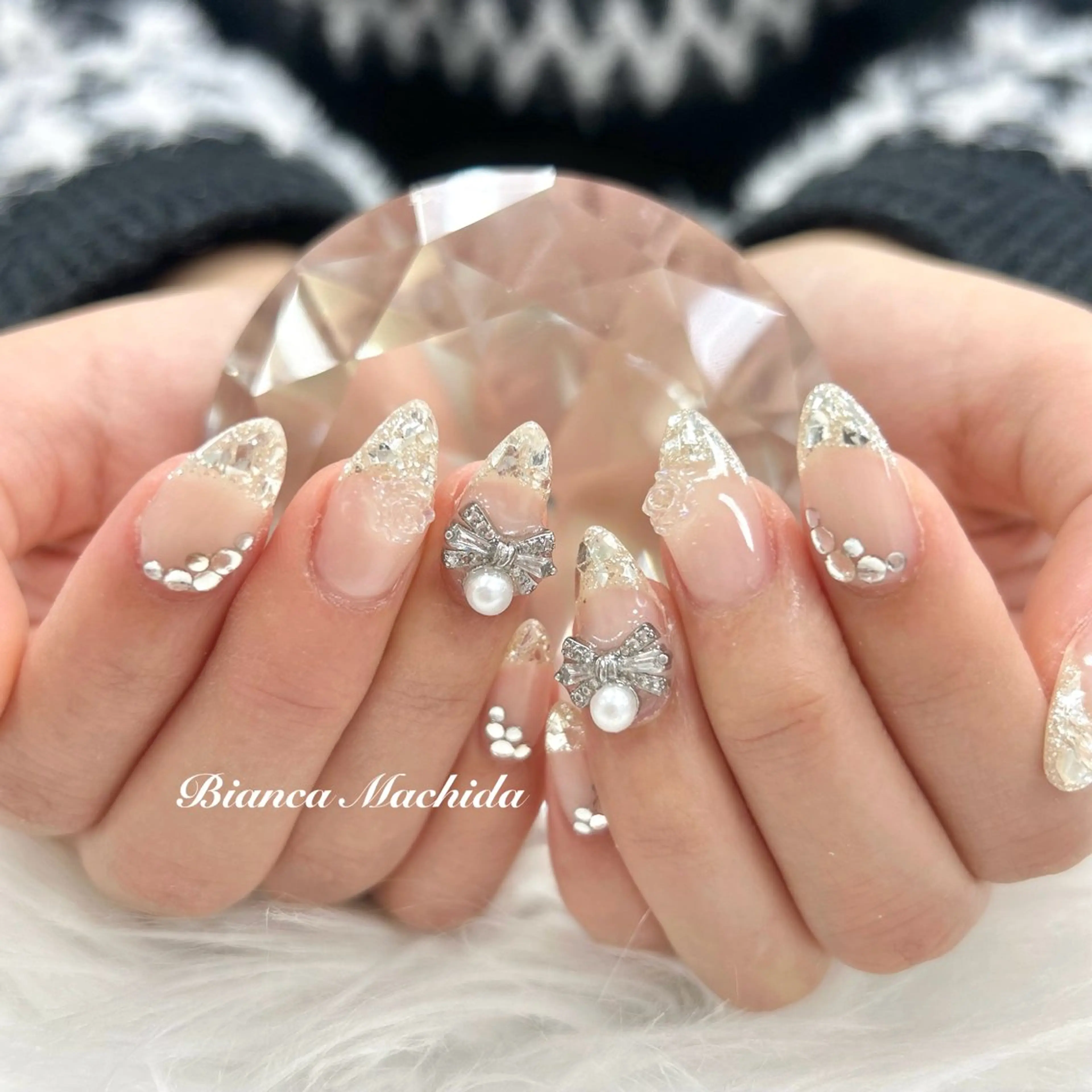 ネイル ハンドネイル ハンドケア Bianca 🪽 Nakajimaのネイルデザイン