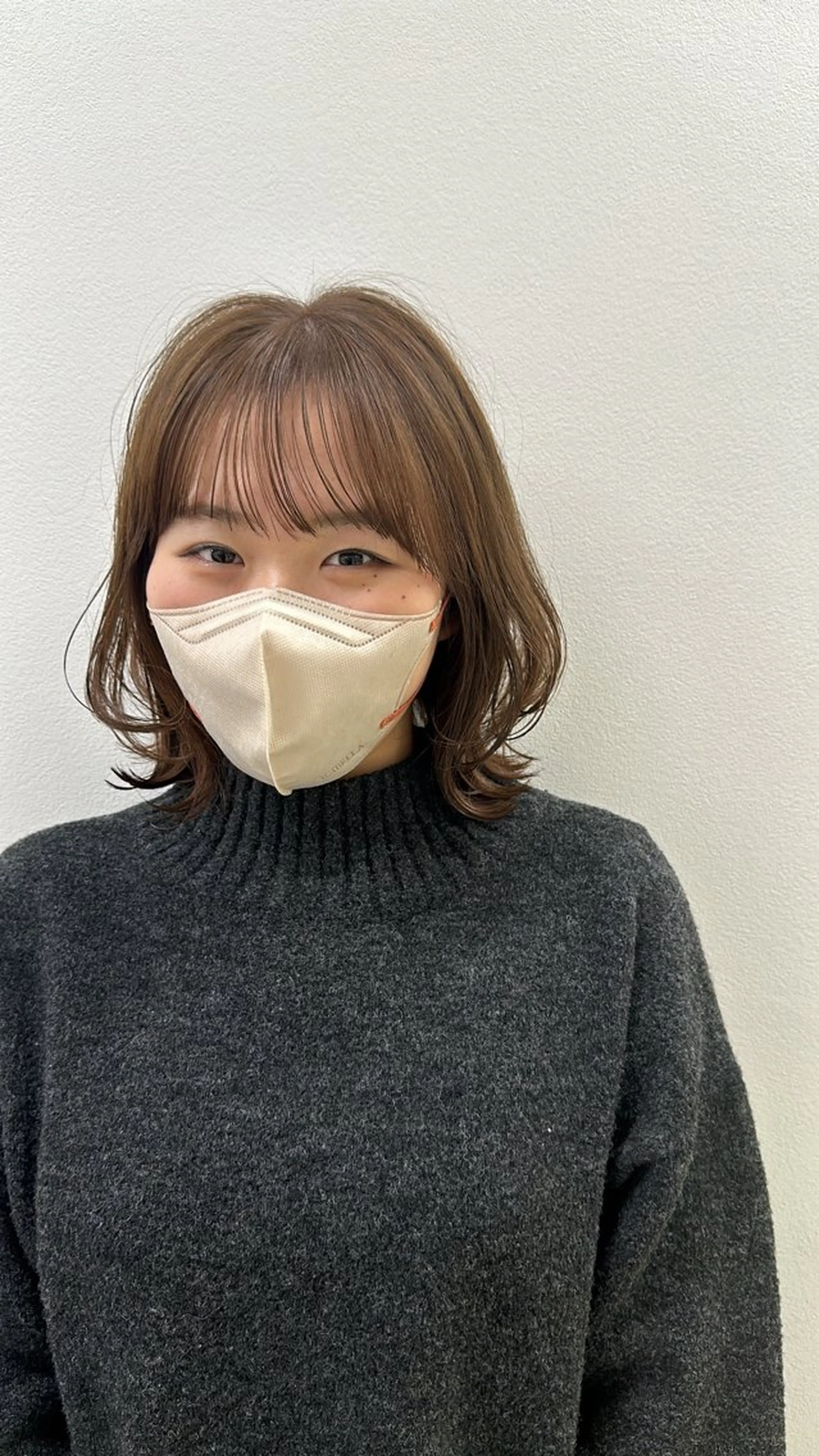 ミディアム カラー カット ヘアカラー トリートメント 髪質改善/縮毛/トリ ートメント/平野広大のヘアスタイル