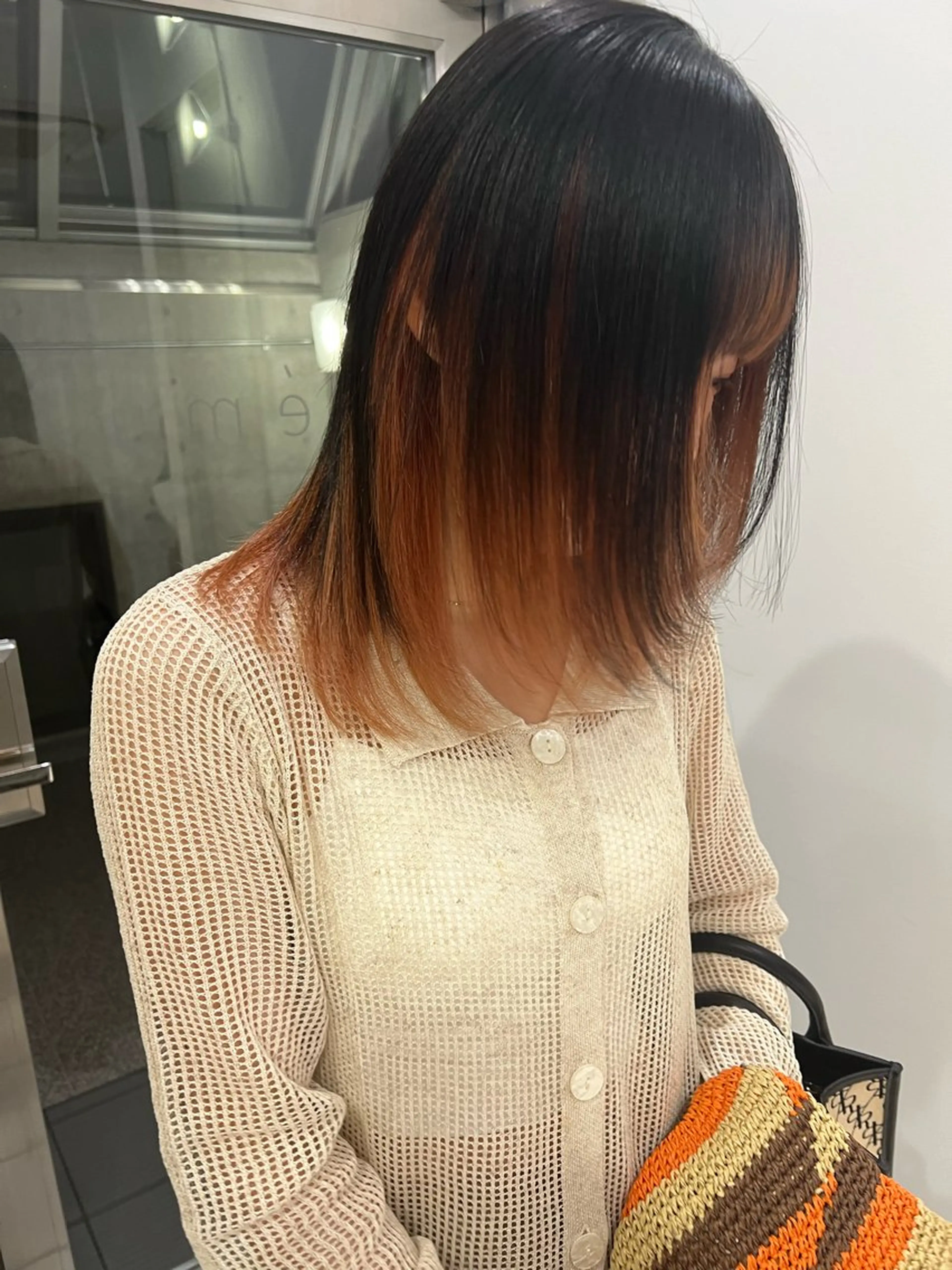 ロング 縮毛矯正 🎀ハイトーン/レイ ヤー/Reina🎀のヘアスタイル