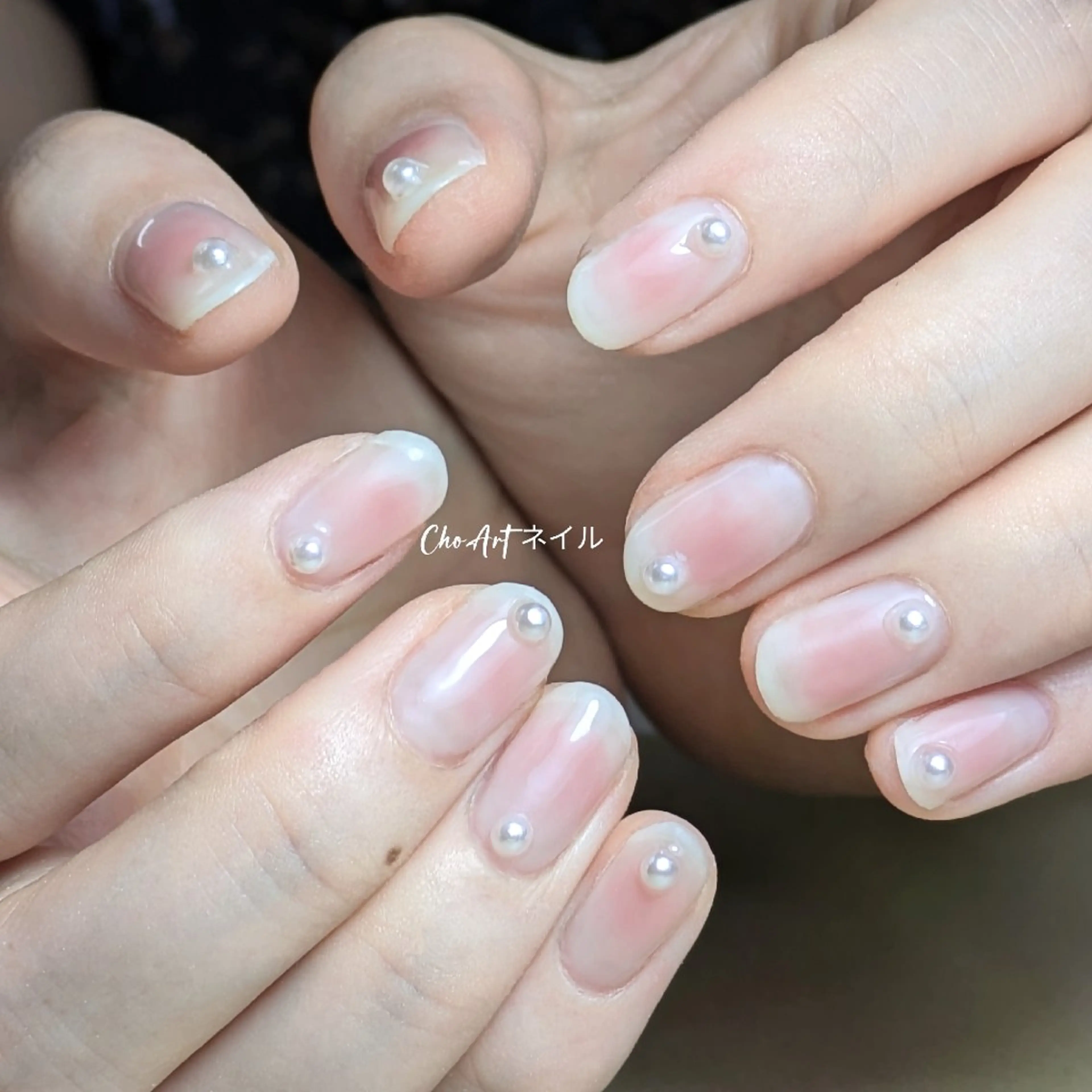 ネイル アートネイル チークネイル ジェルネイル 持ち込み ニュアンスネイル Cho Artネイル所属・Cho Art ネイルのネイルデザイン