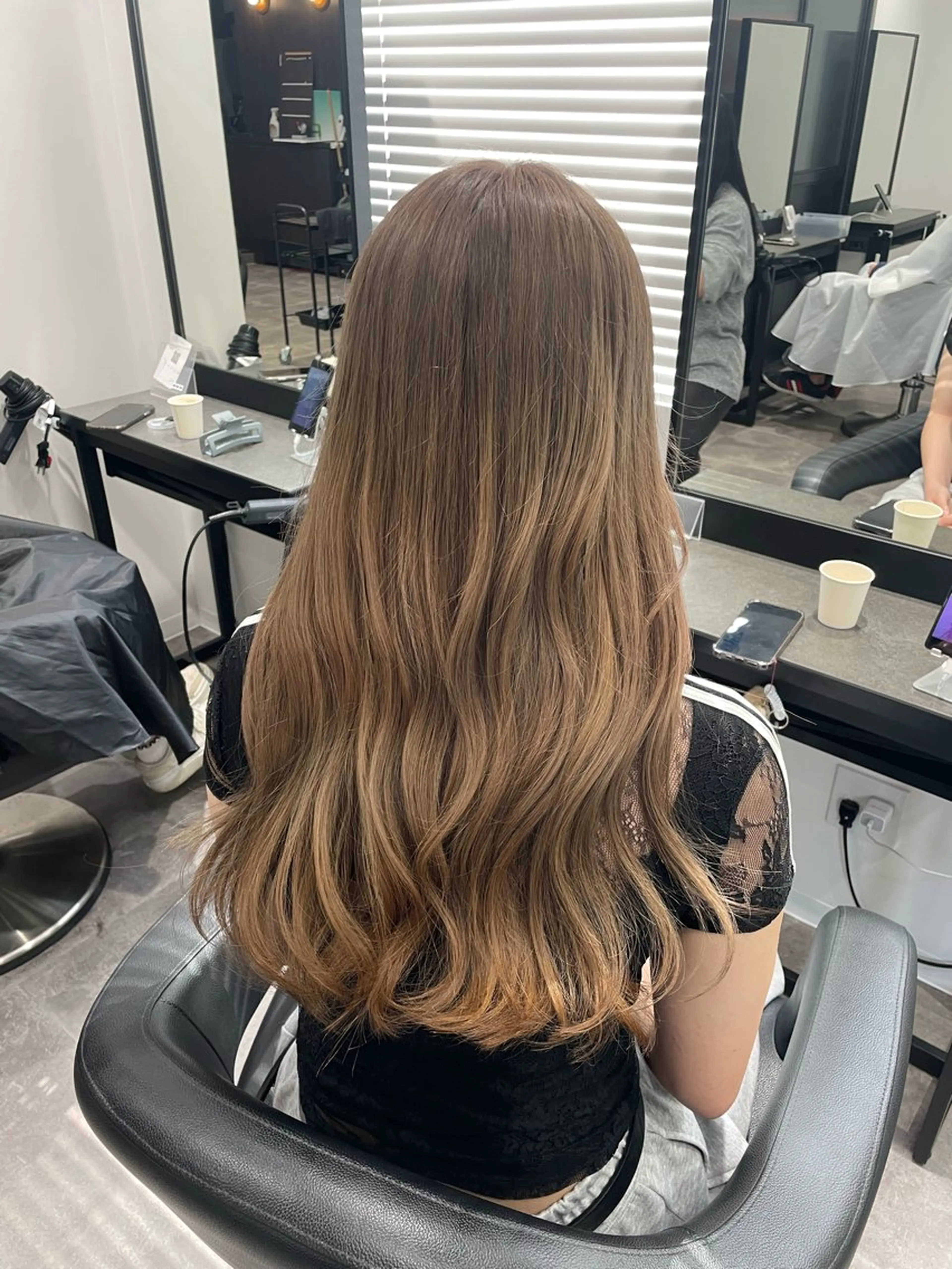 ロング カラー 🎀暖色/ラベンダー /paru🤍のヘアスタイル