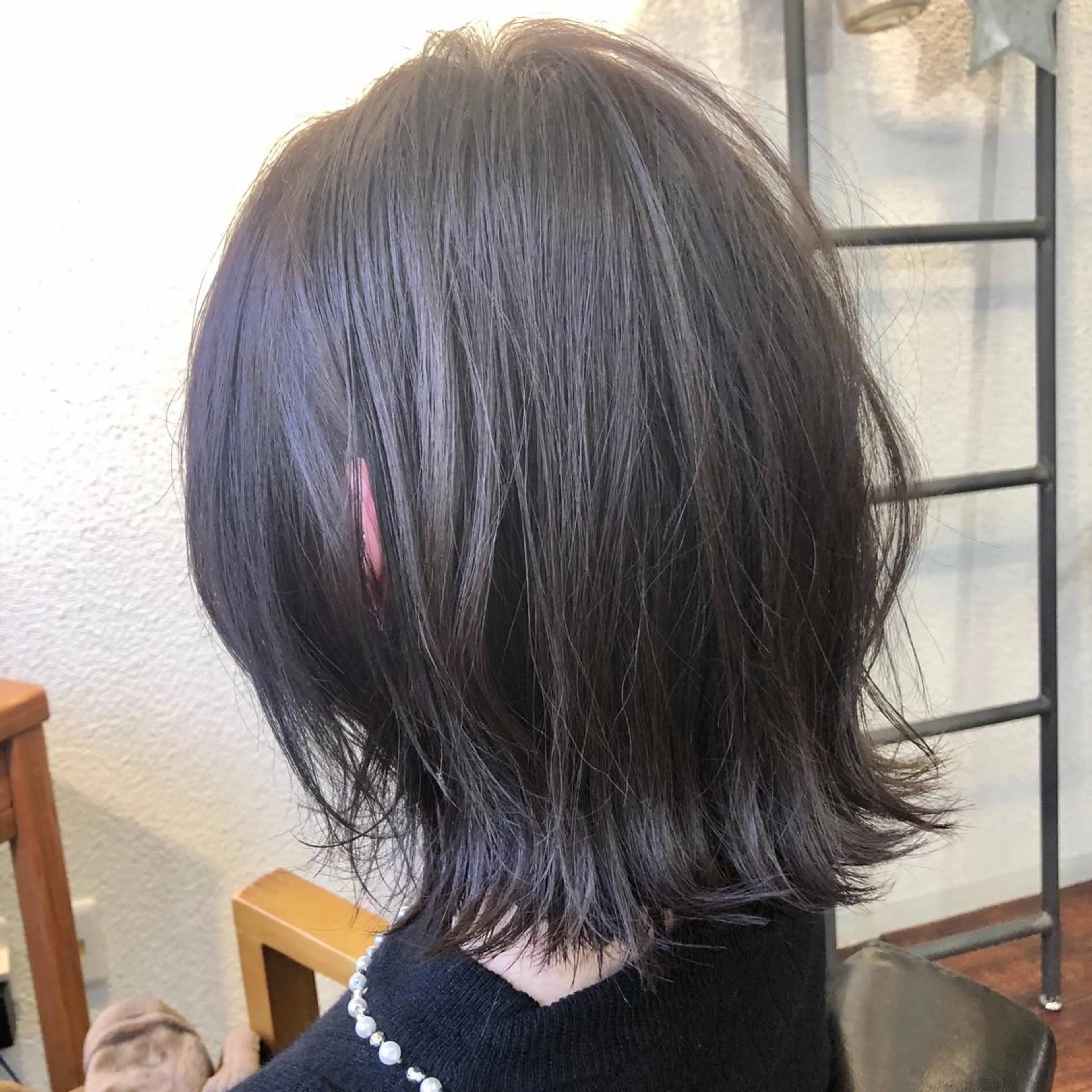 ミディアム カラー アッシュ 透明感カラー 江上拓郎/ショート /酸性ストレートのヘアスタイル