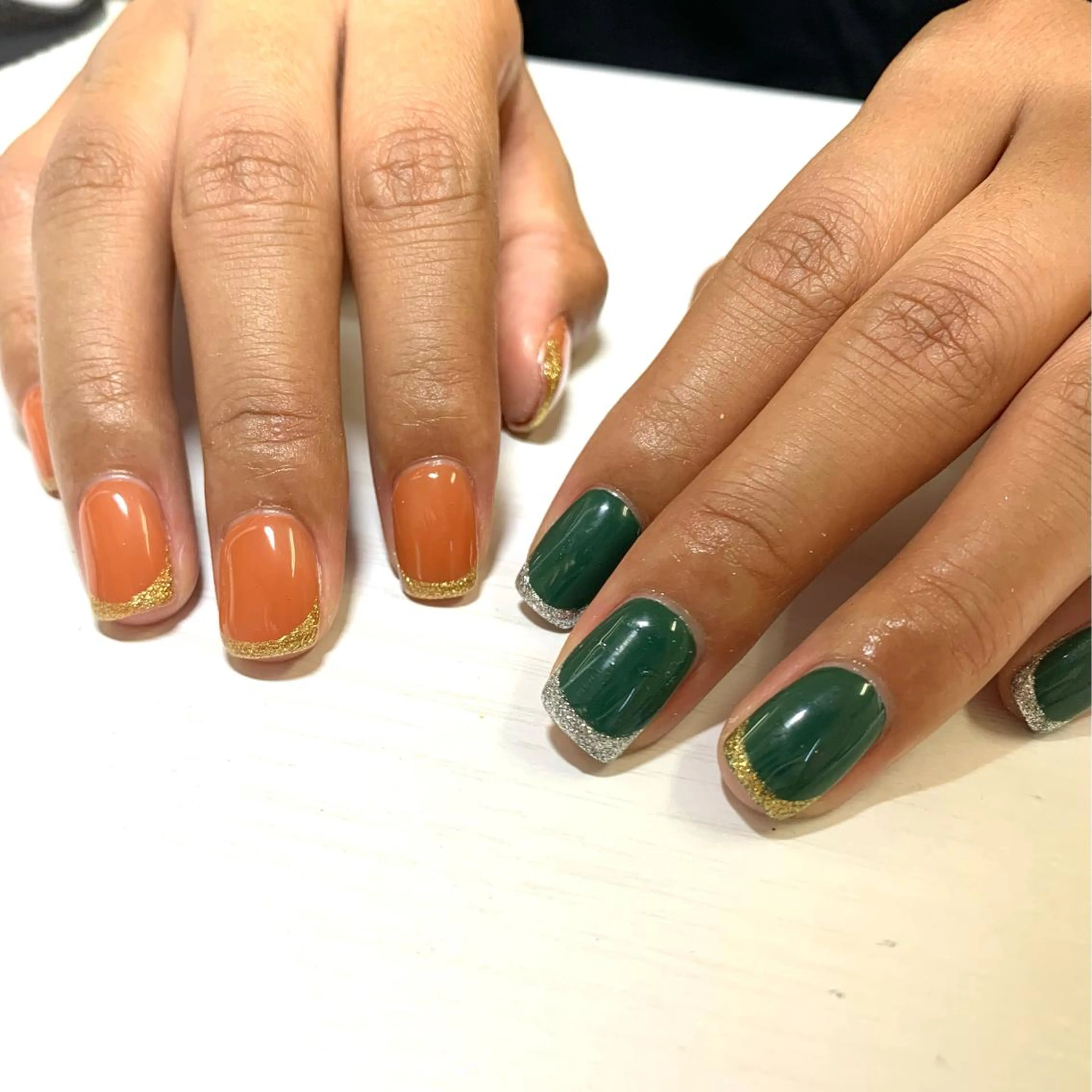 ネイル ハンドネイル καρδιά -ｶﾙﾃﾞｨｱ-のネイルデザイン