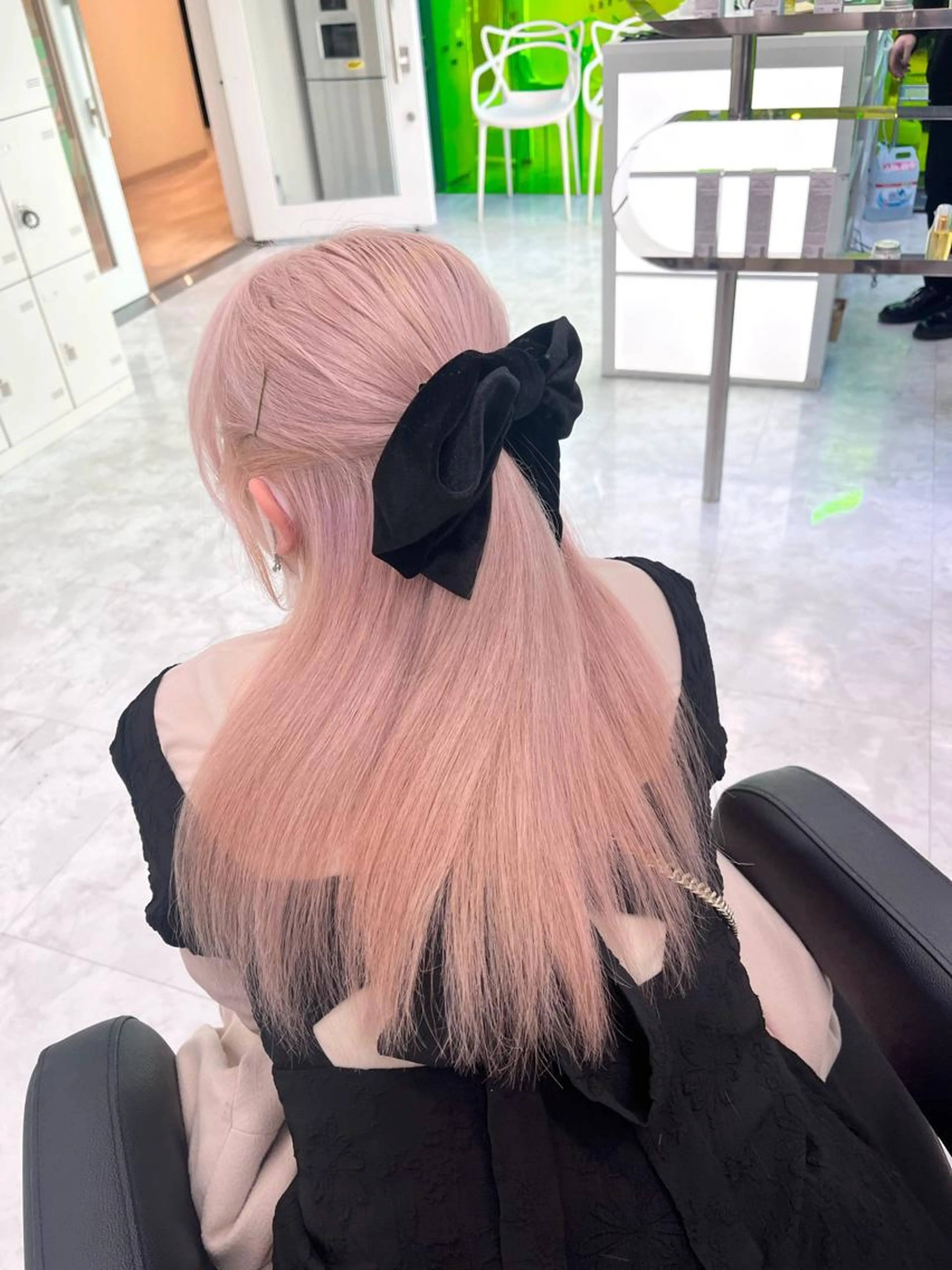 ダメージレス❣️カット+トリプルカラー（ブリーチ2回）+プレミアムトリートメント🧴‎🤍の写真