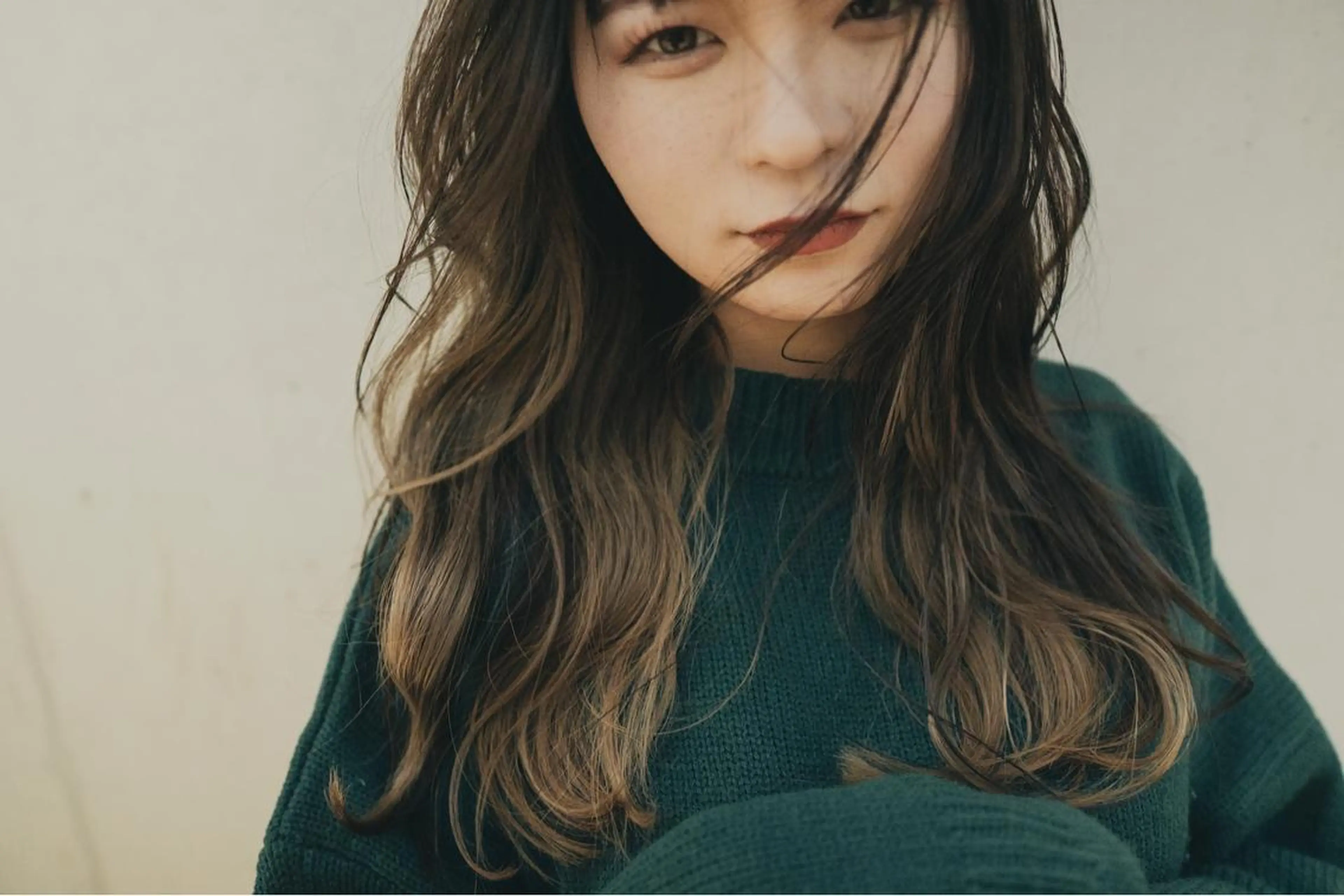 セミロング カラー Living所属・ヨシモトリョウ 髪質改善/美髪のヘアスタイル