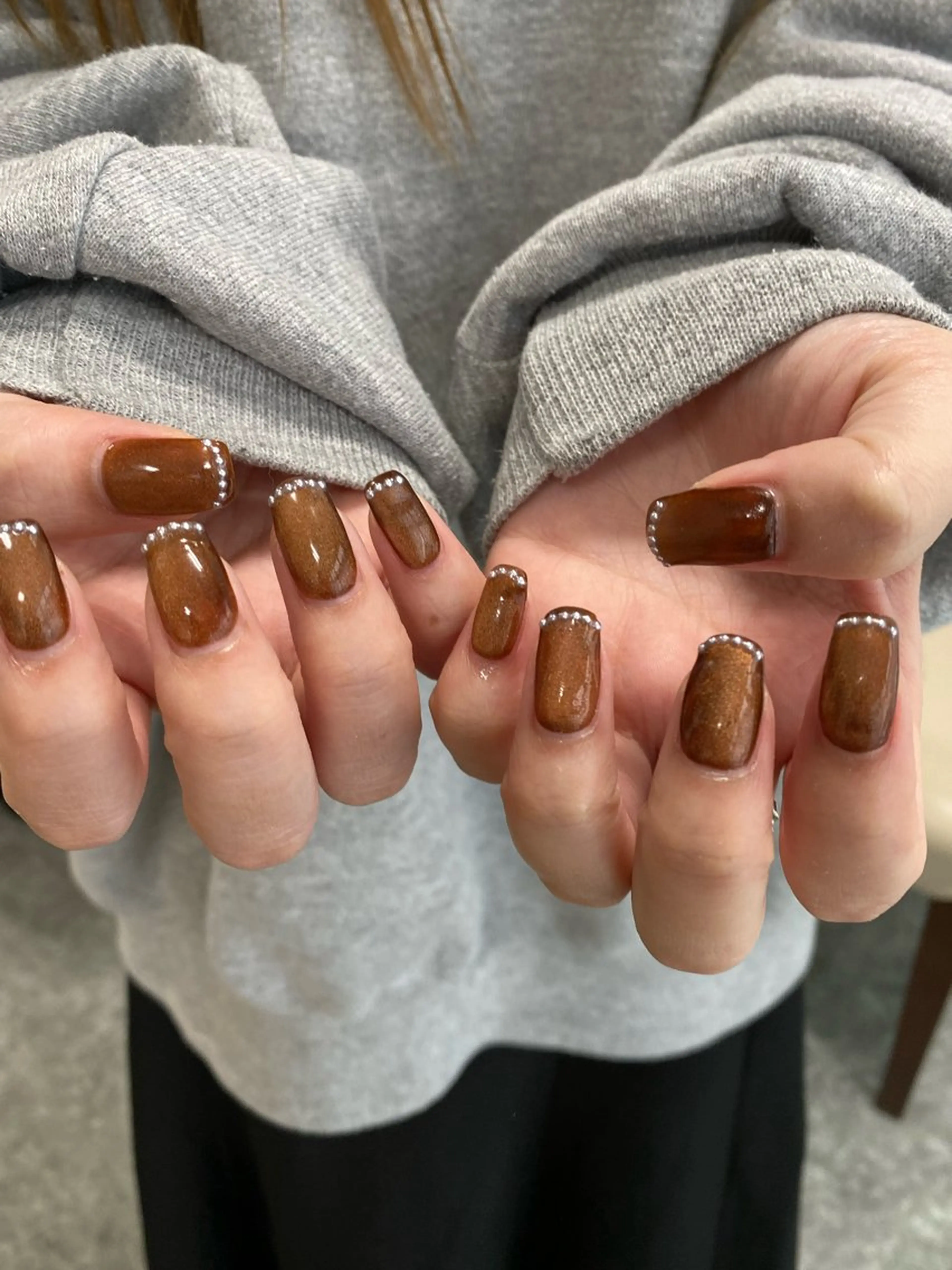 ネイル フレンチネイル Loabnail___所属・Loabnail suzumiのネイルデザイン