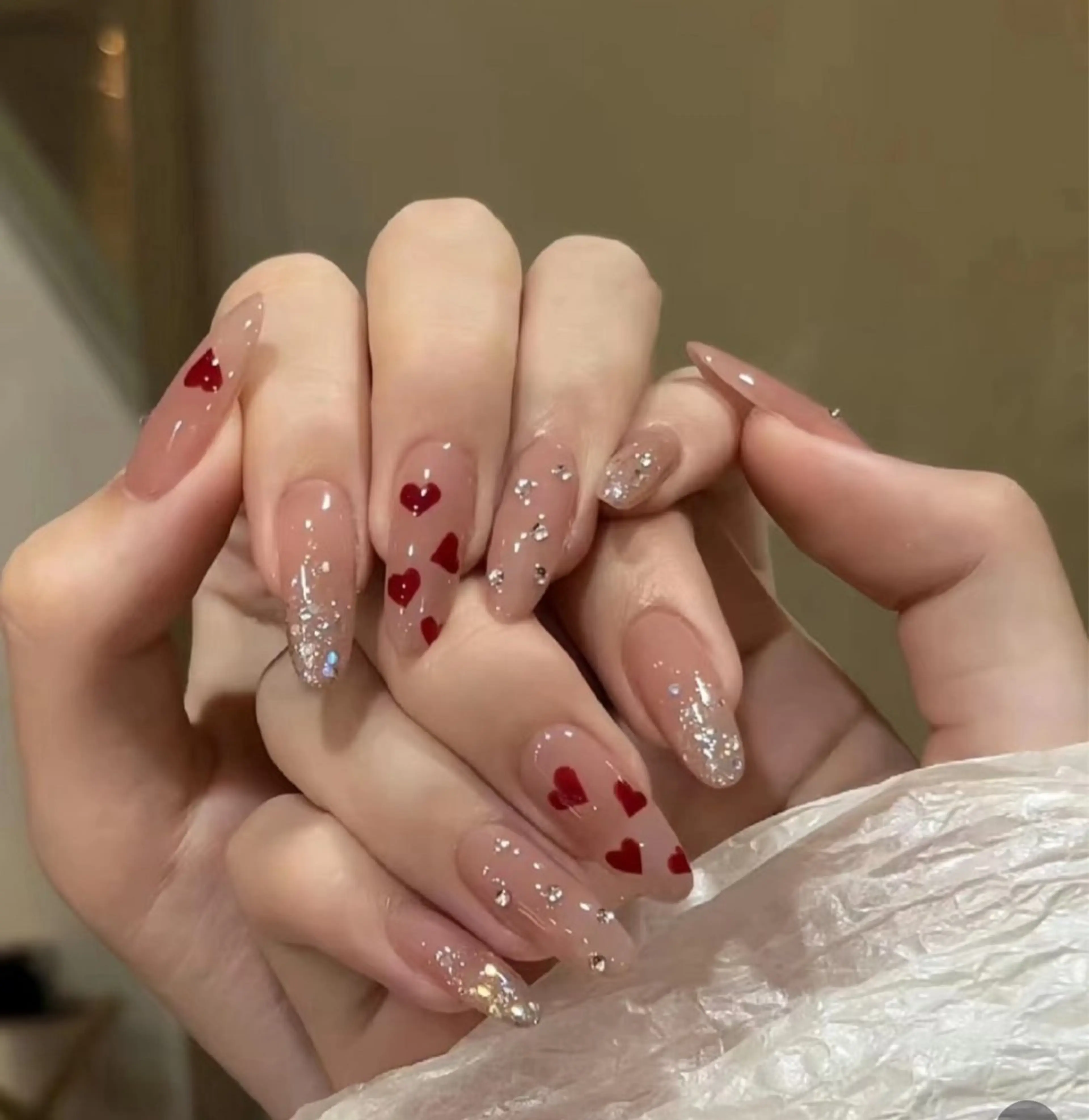 ネイル アートネイル チークネイル 成人式 長さ出し フットネイル ハンドネイル フットネイル ハンドケア YK Rinのネイルデザイン