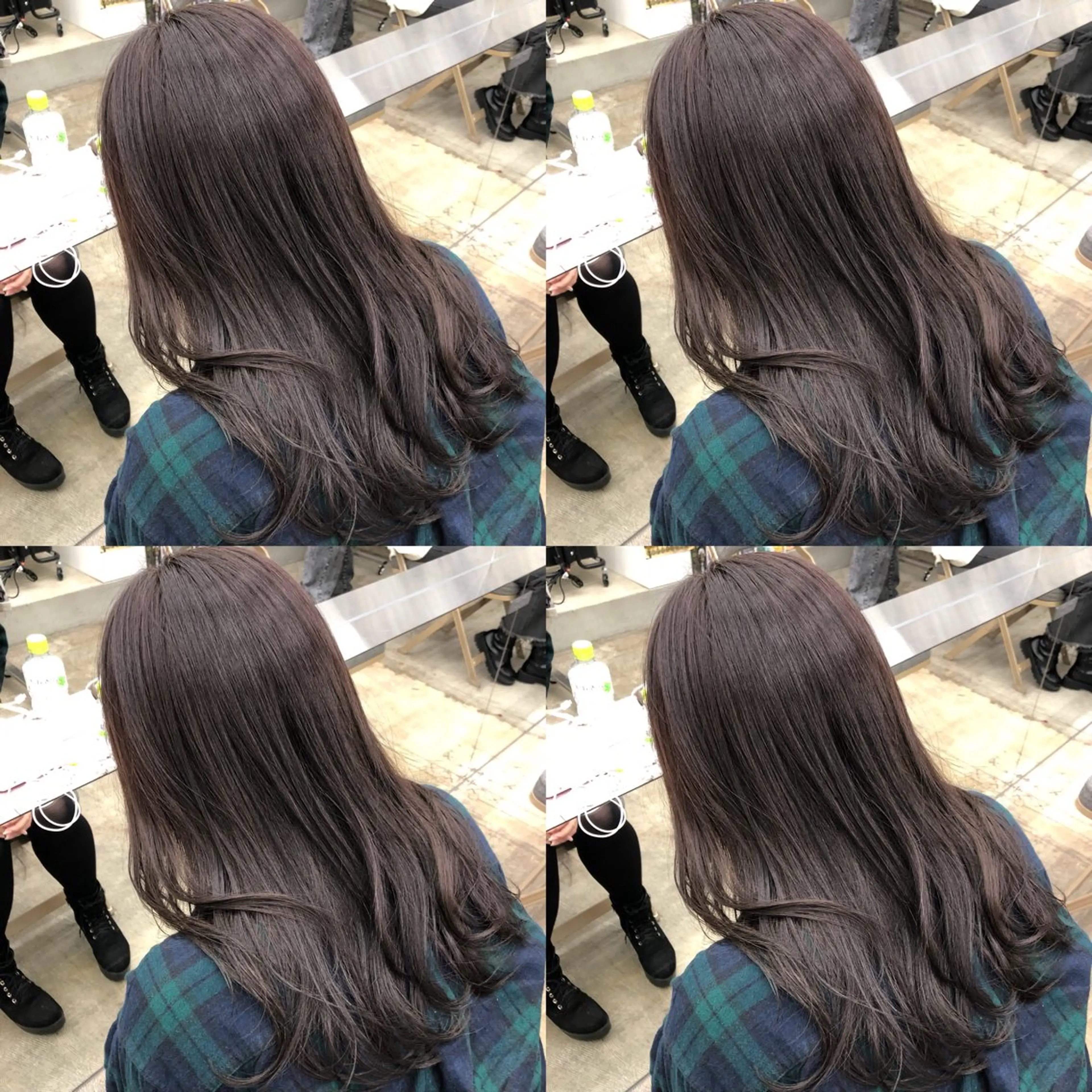 セミロング カラー ヘアカラー トリートメント 推しカラー✨ オタク美容師ユウカのヘアスタイル