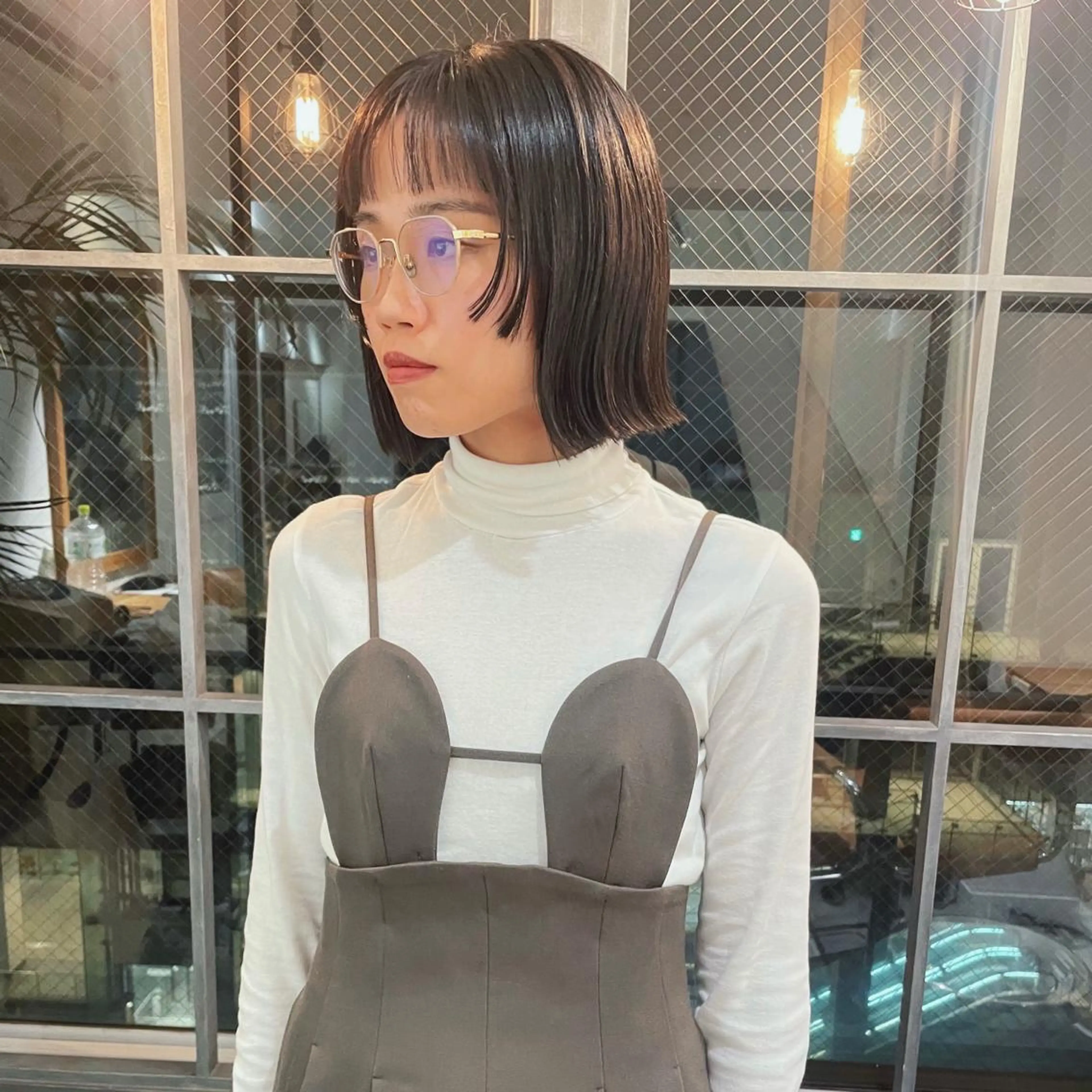 ショート ハイライト 髪質改善 韓国風ヘア ショートヘア 縮毛矯正 カット ブリーチ/レイヤー 🌻Mutsumiのヘアスタイル