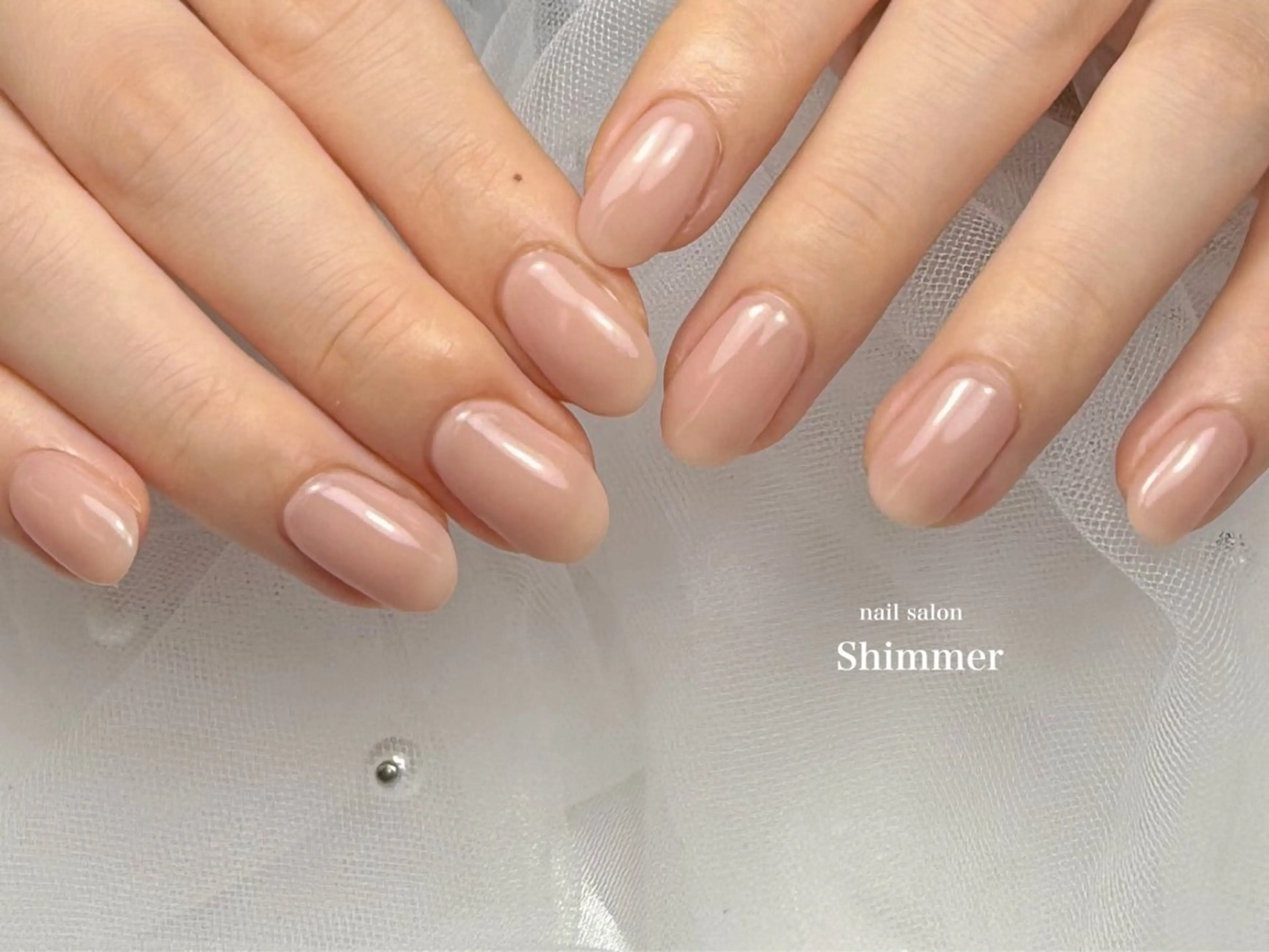 ネイル ハンドネイル Shimmer Risaのネイルデザイン