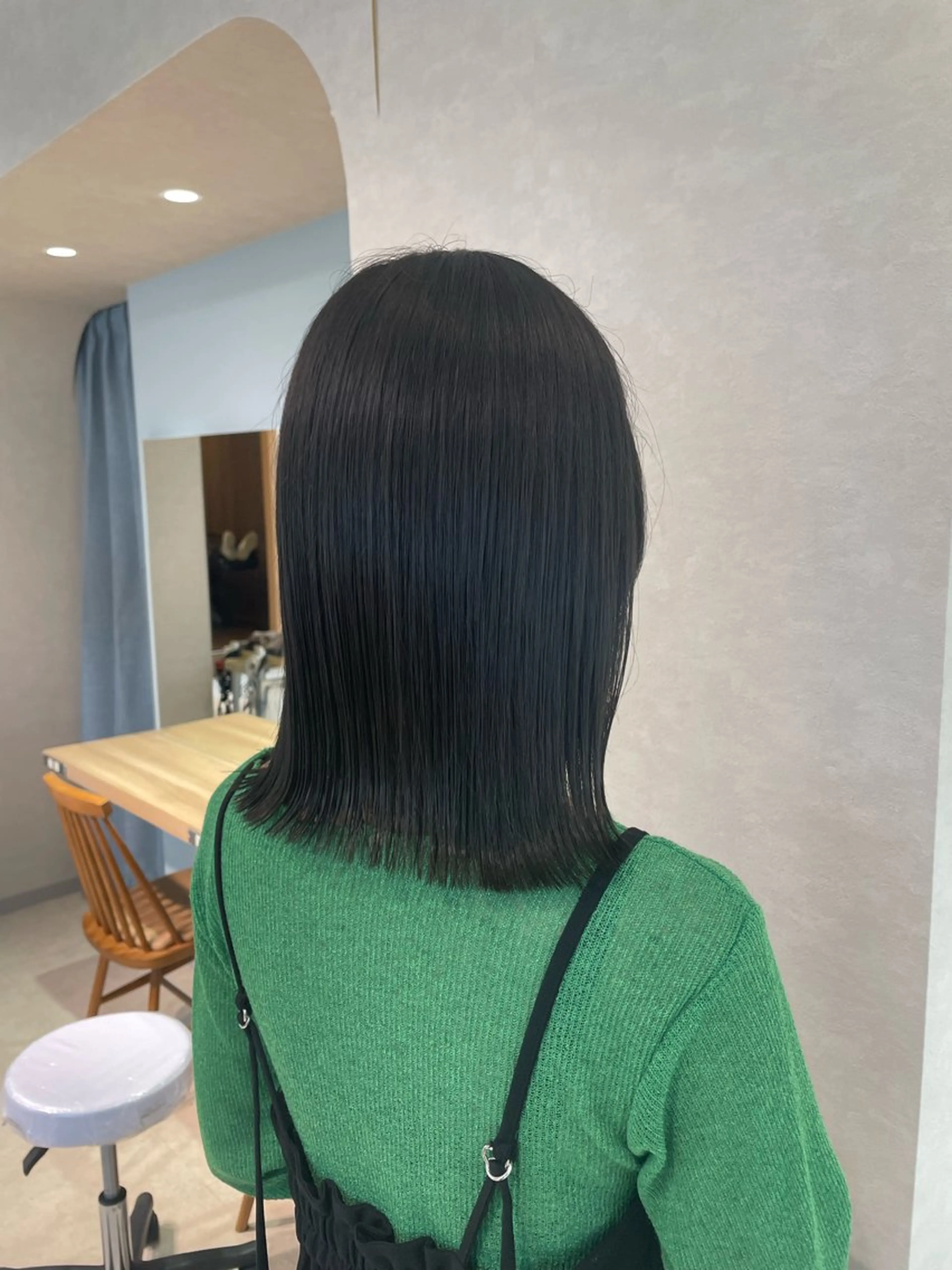 ミディアム カラー カット ヘアカラー トリートメント Osoko Hiyoriのヘアスタイル