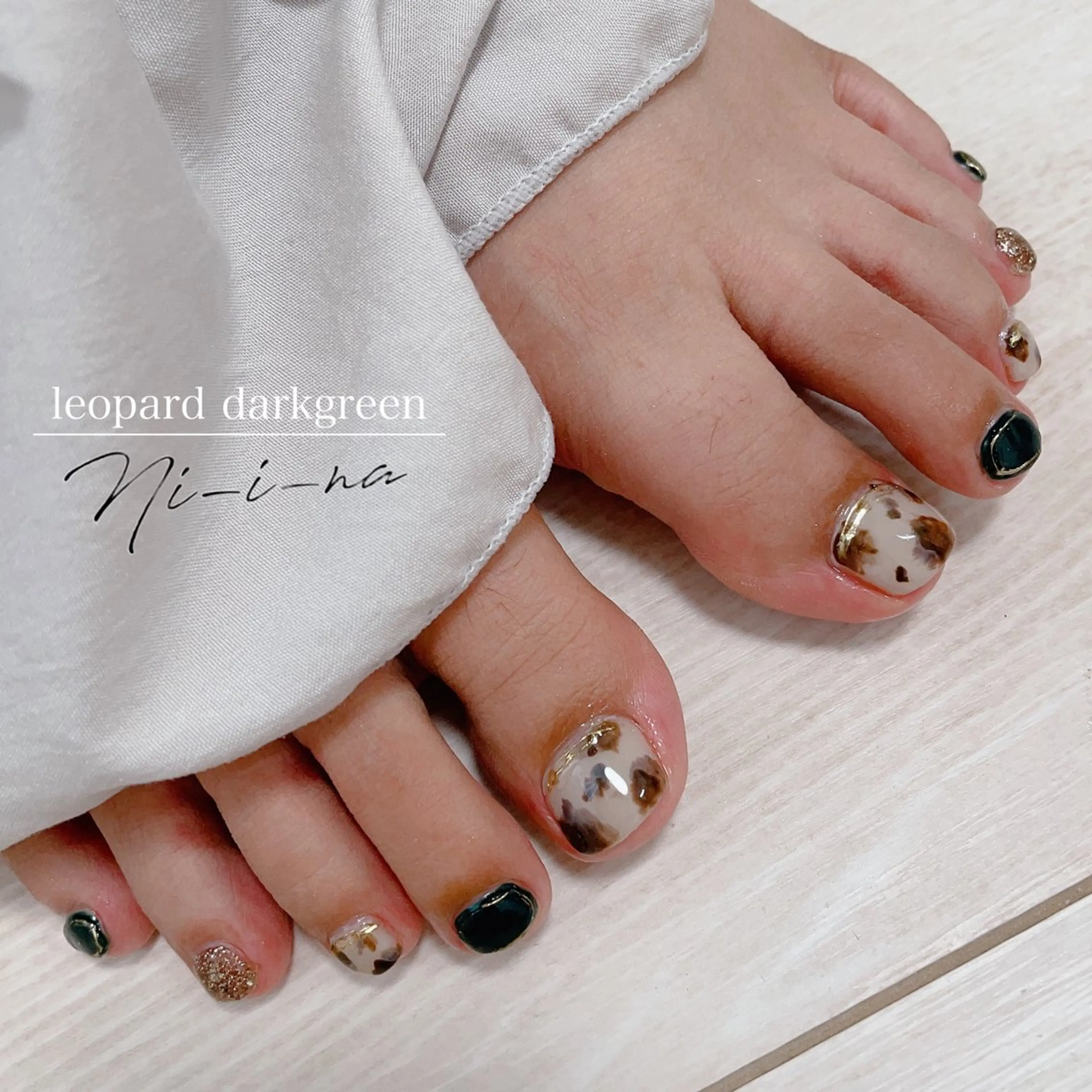 ネイル フットネイル nail salon Ni-i-naのネイルデザイン