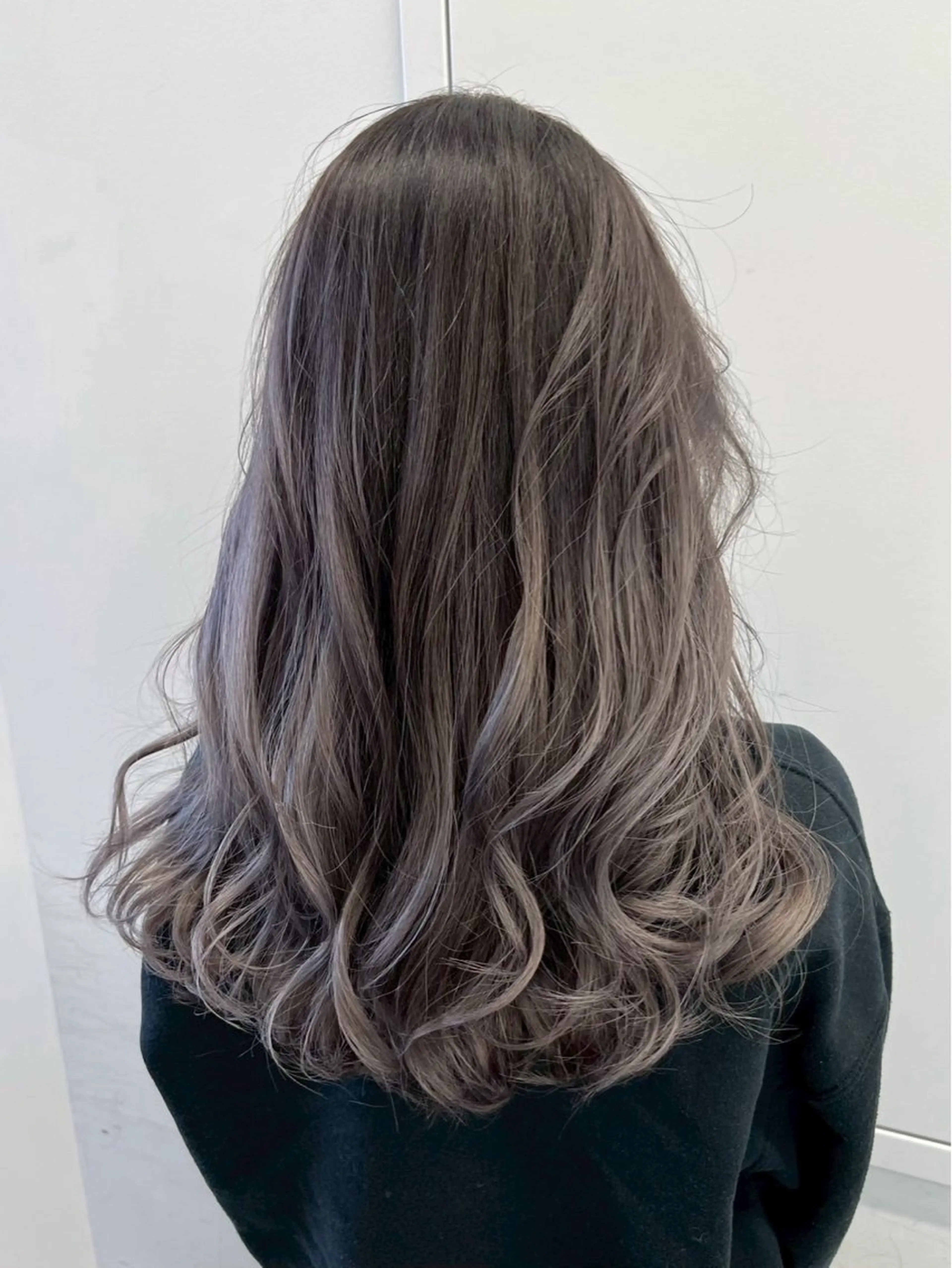 ロング カラー カット ヘアカラー トリートメント 【公式】amble luxe池袋東口♻️のヘアスタイル