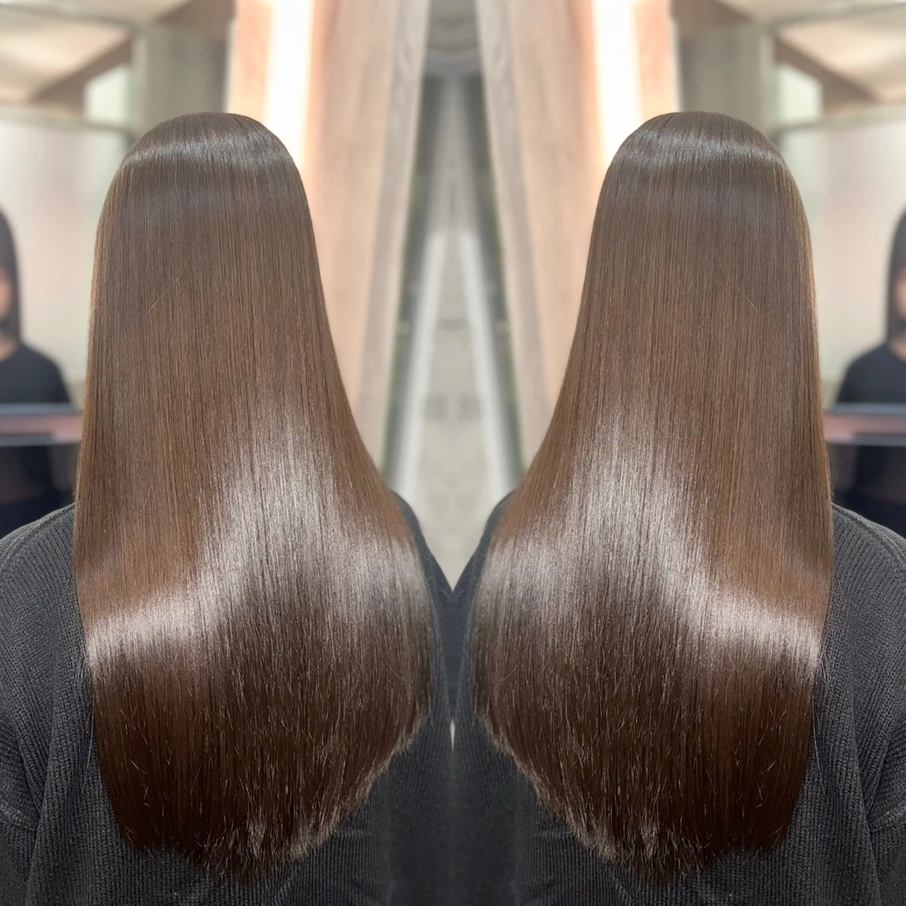 ロング カラー パーマ カット ヘアカラー トリートメント 【髪質改善特化】 tamのヘアスタイル
