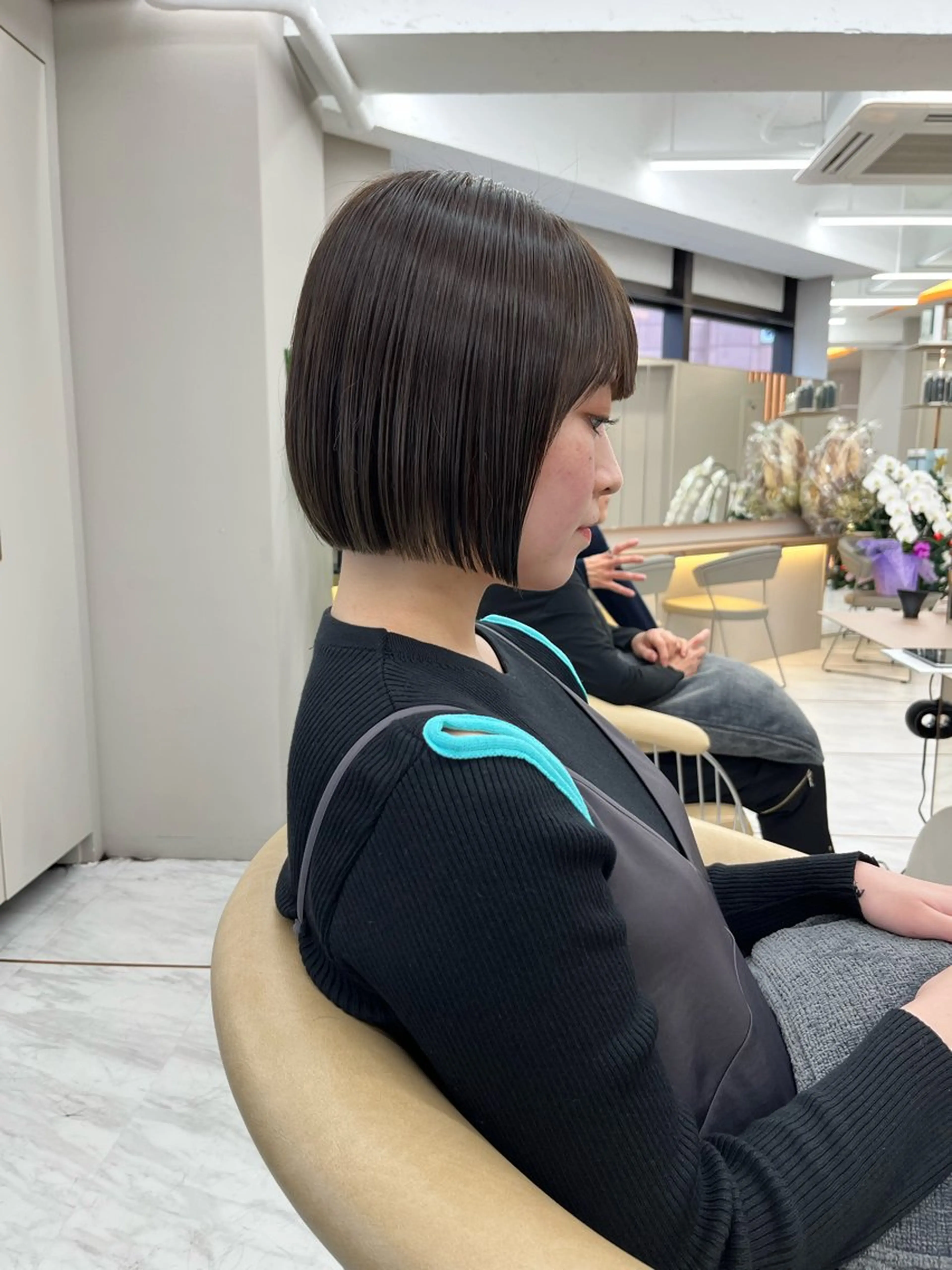 ショート カラー カット 縮毛矯正 トリートメント 池袋/似合わせ/縮毛 髪質改善【ugen】のヘアスタイル