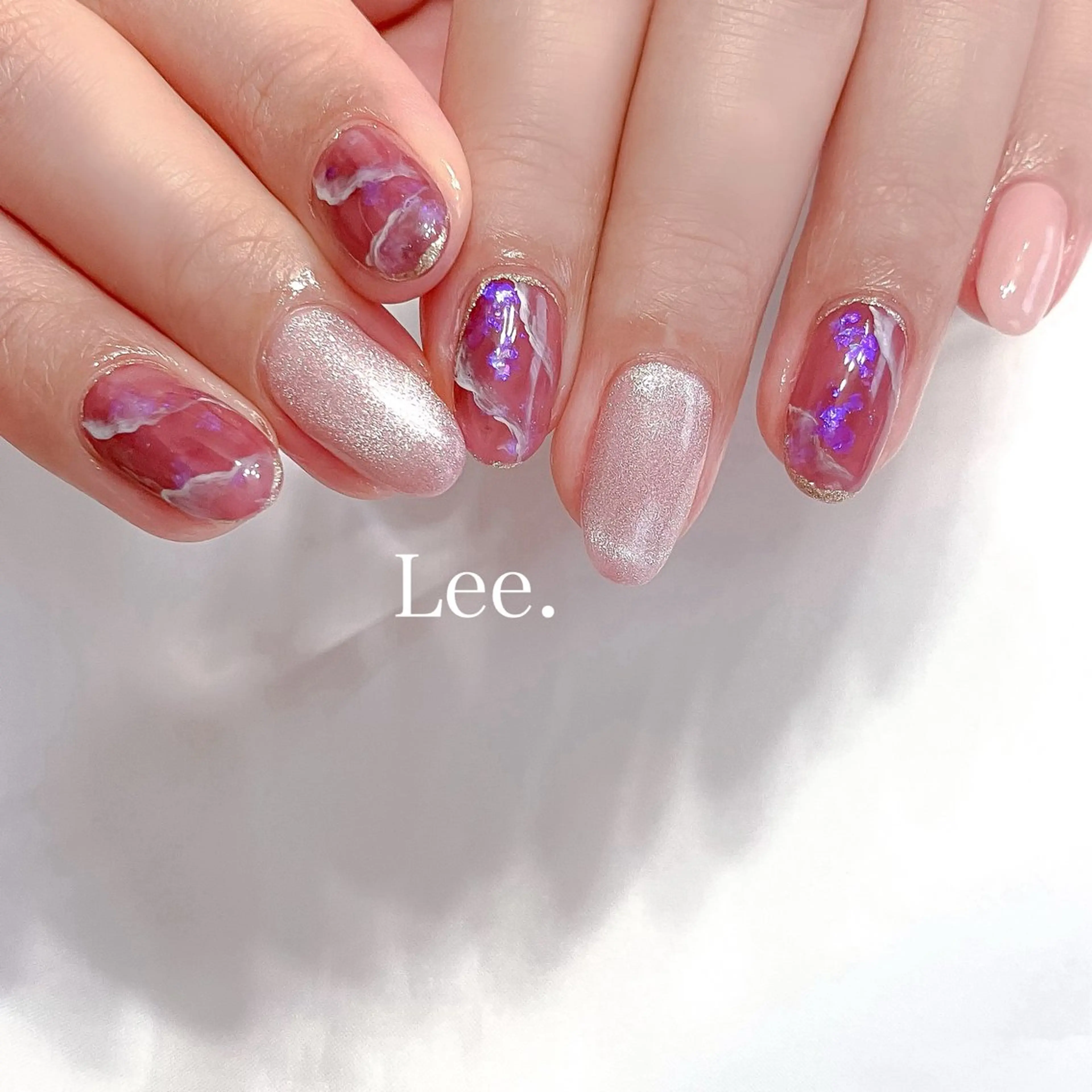 ネイル ハンドネイル Lee.nail ハルカのネイルデザイン